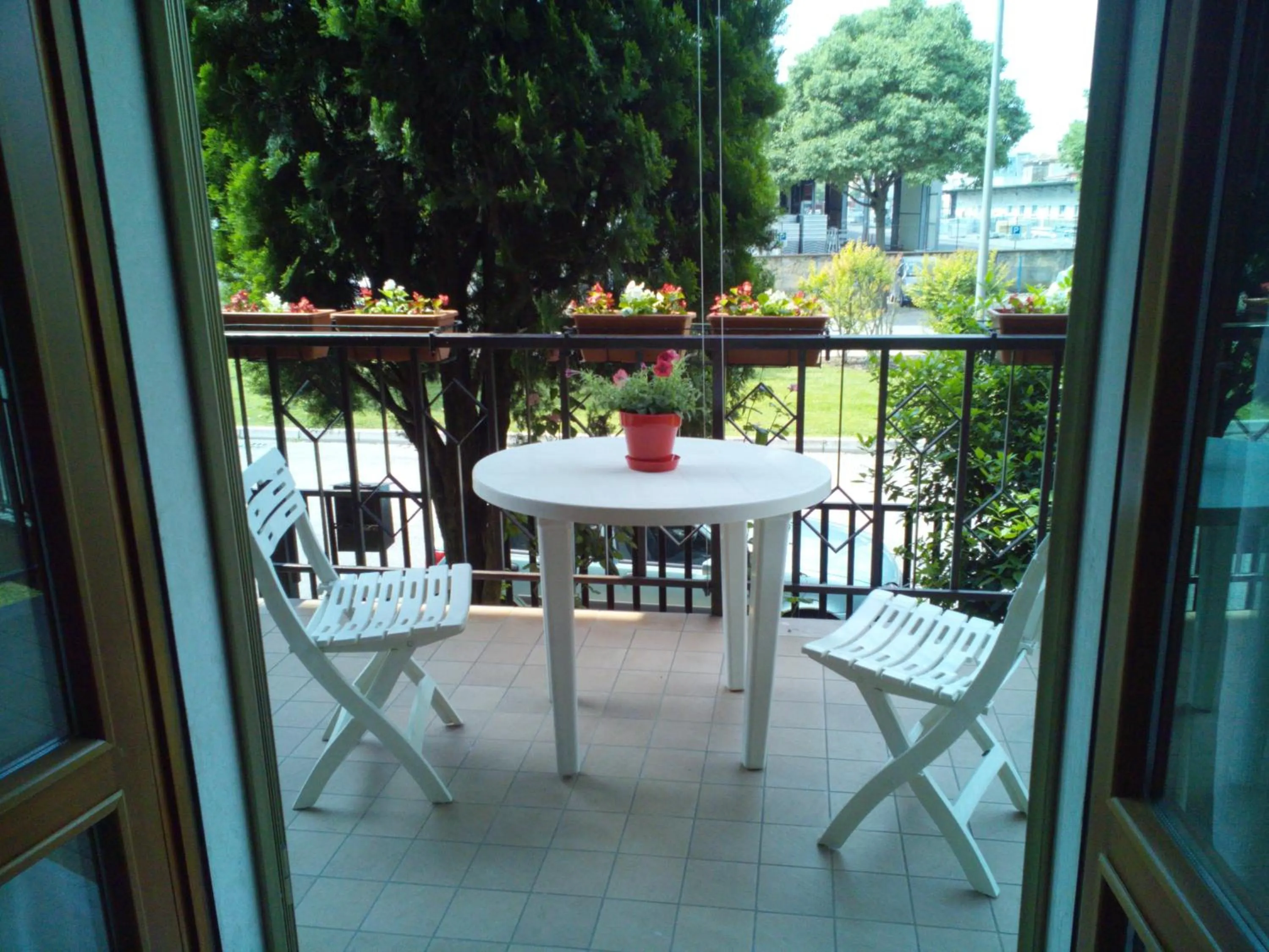 Balcony/Terrace in B&B Il Mondo Di Ross