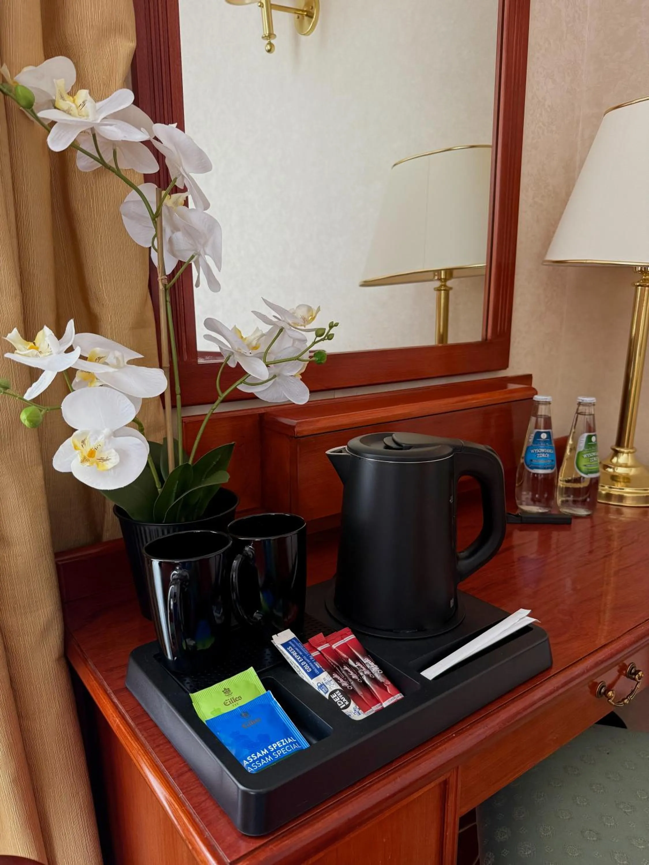 Coffee/tea facilities in Hotel Mazurkas