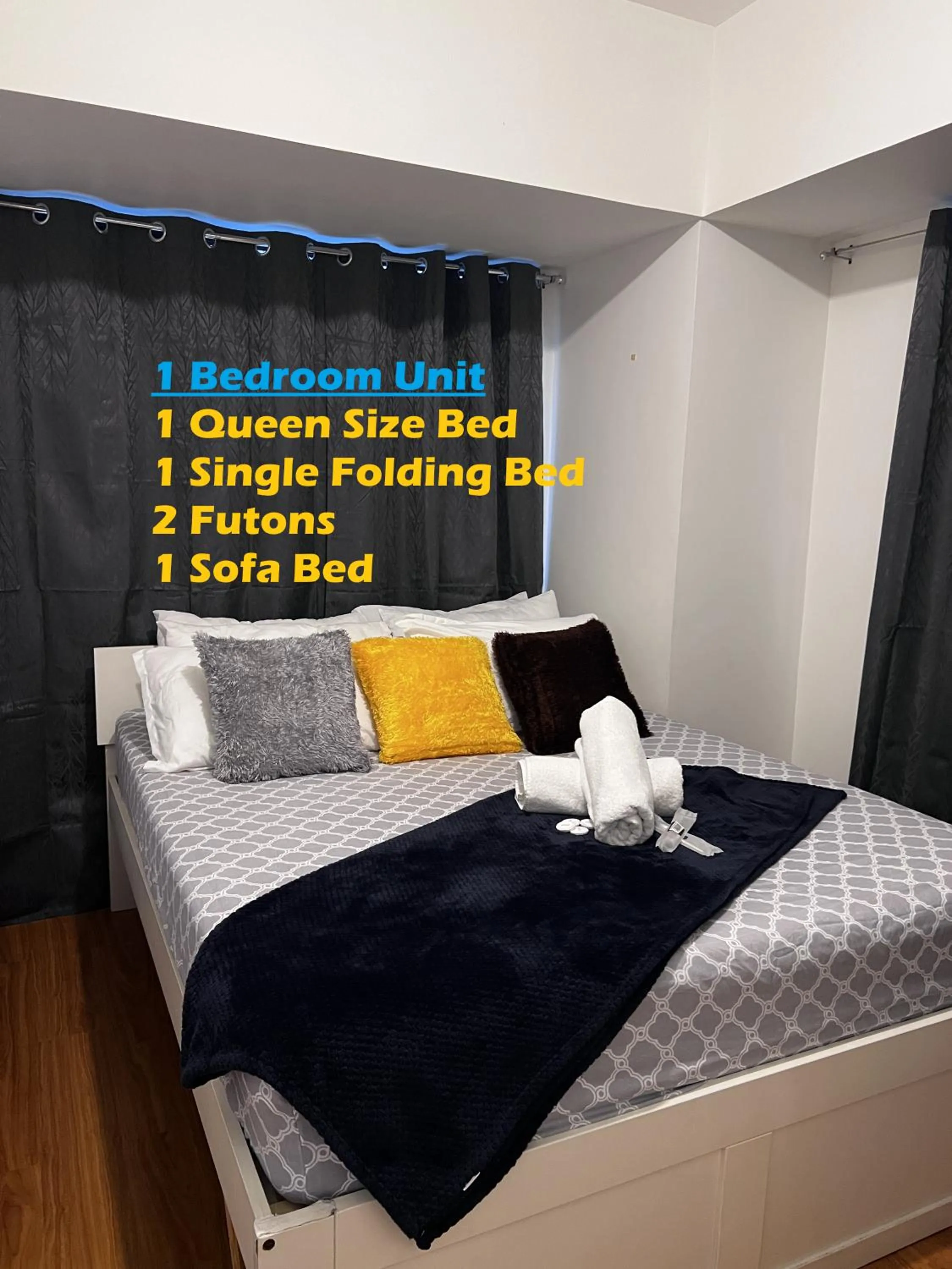 Bed in Family Haven Serin West Tagaytay - 6 Pax - Taal View - Full Kitchen - FAST Wi-Fi