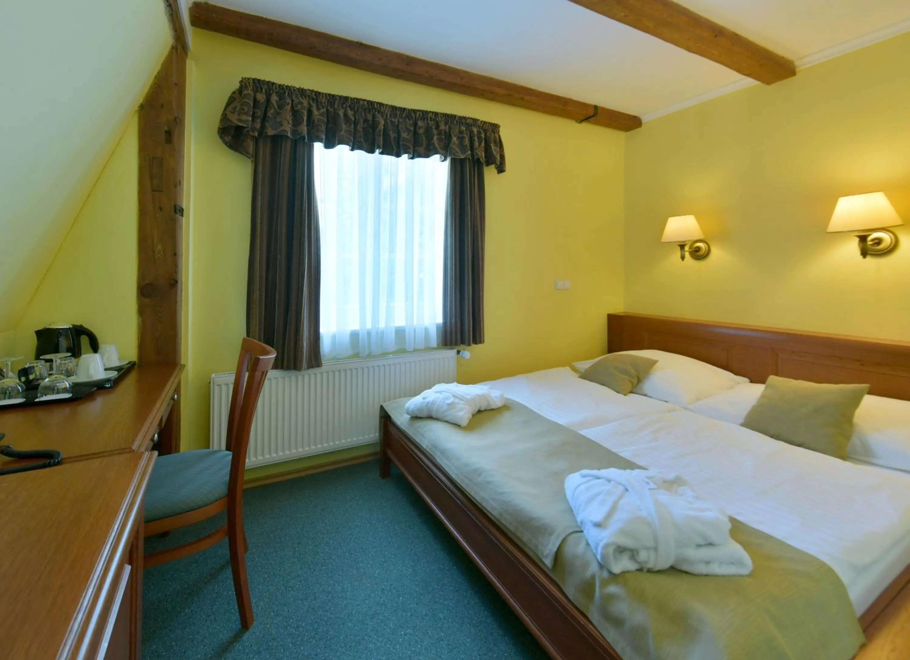 Bed in Spa Resort Libverda - Hotel Lesní Zátiší