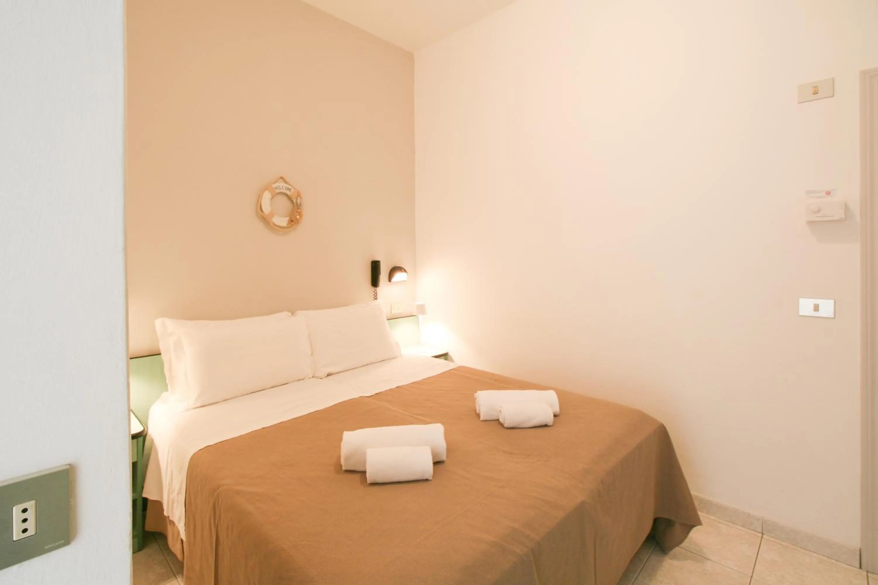 Bed in Ambra Hotel Cattolica