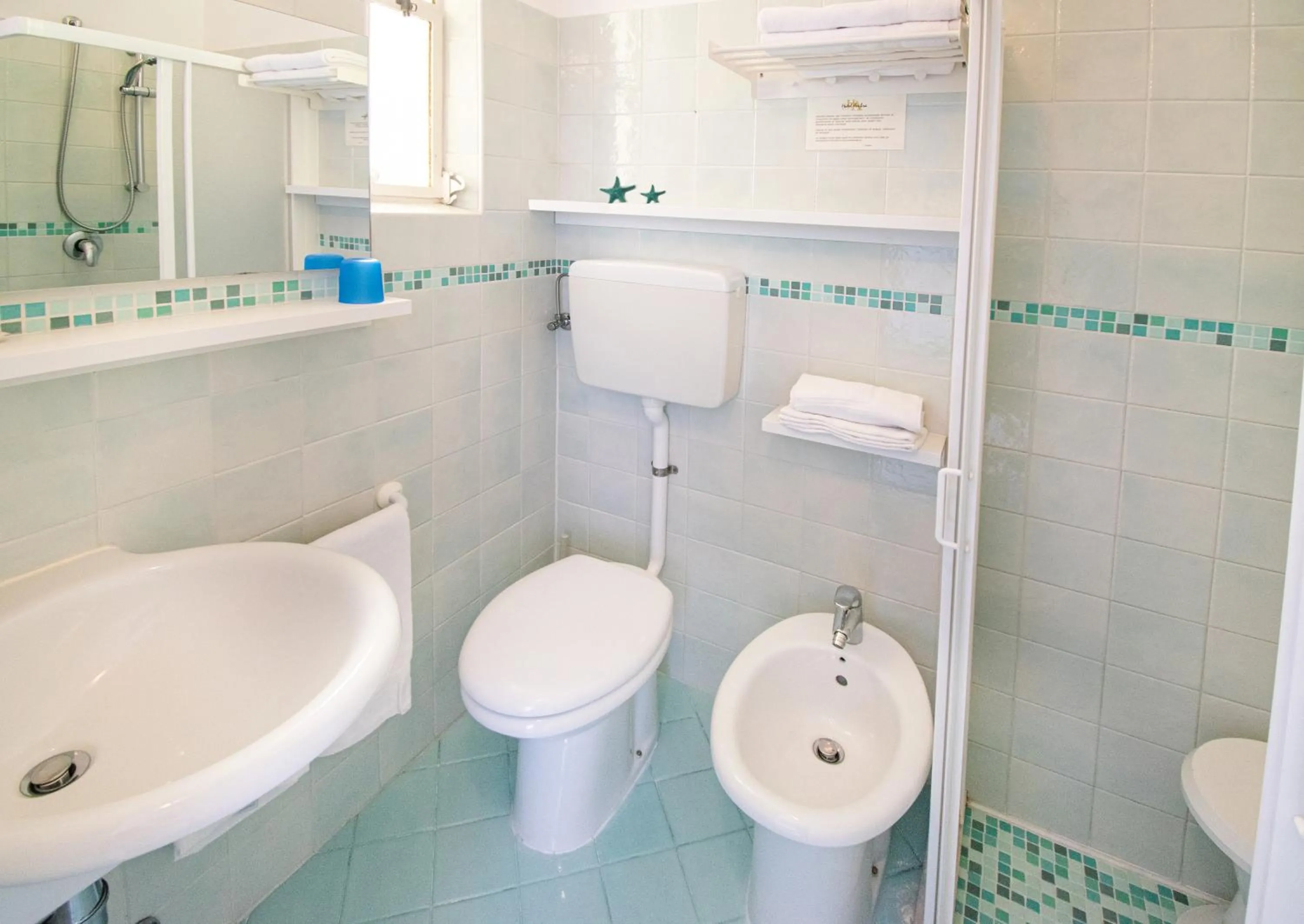 Shower in Ambra Hotel Cattolica