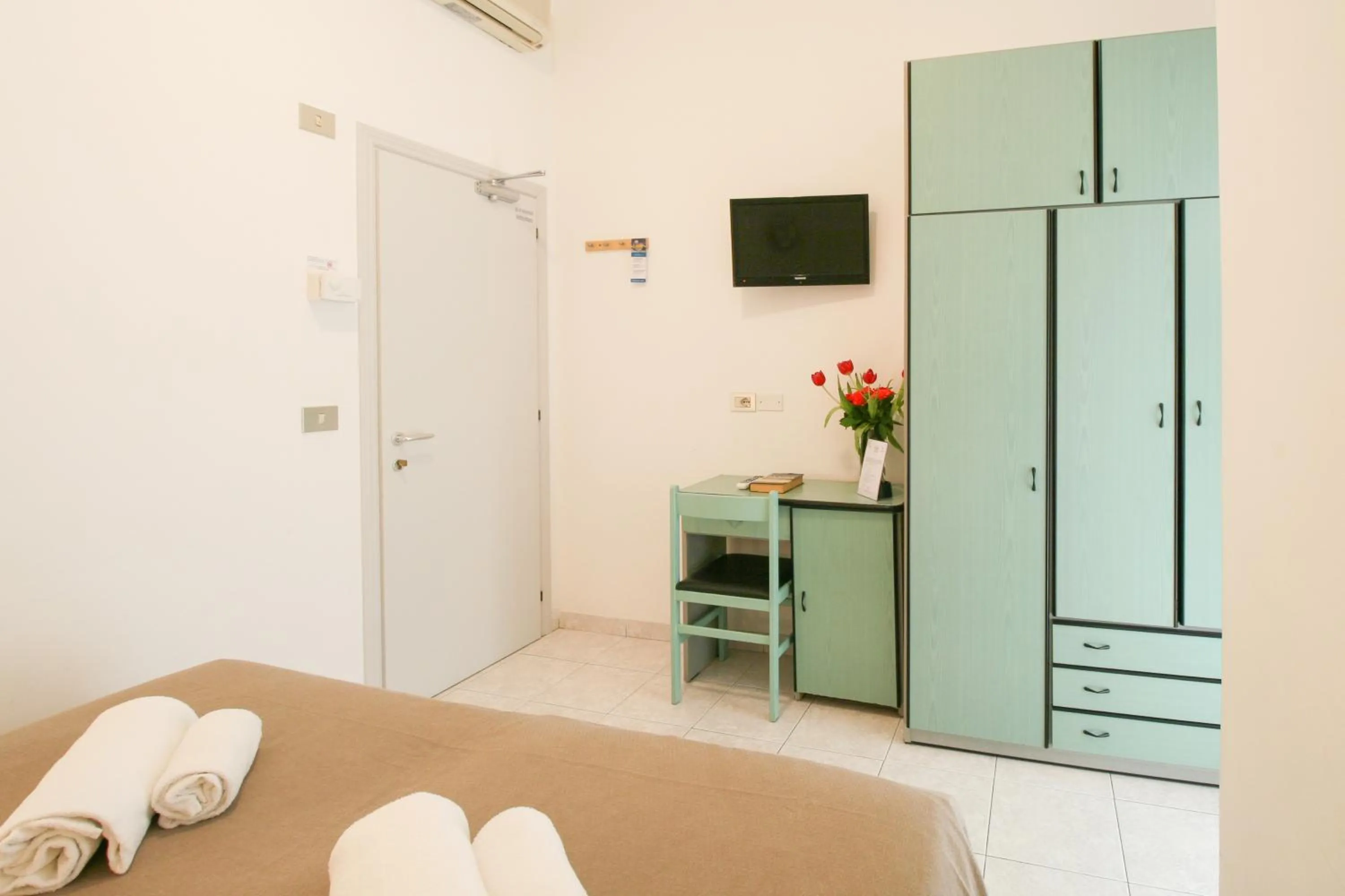 Bed in Ambra Hotel Cattolica