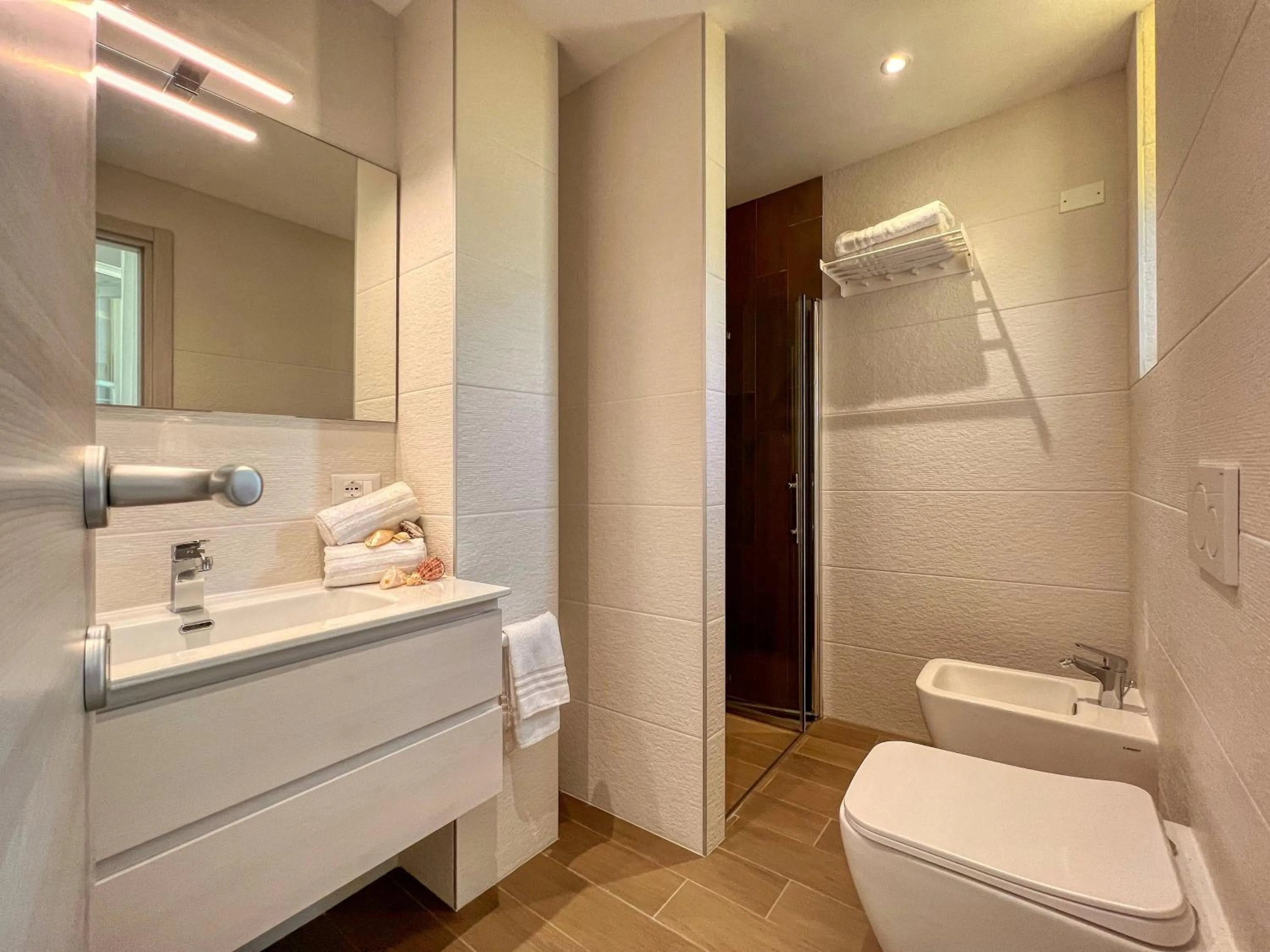 Bathroom in Ambra Hotel Cattolica