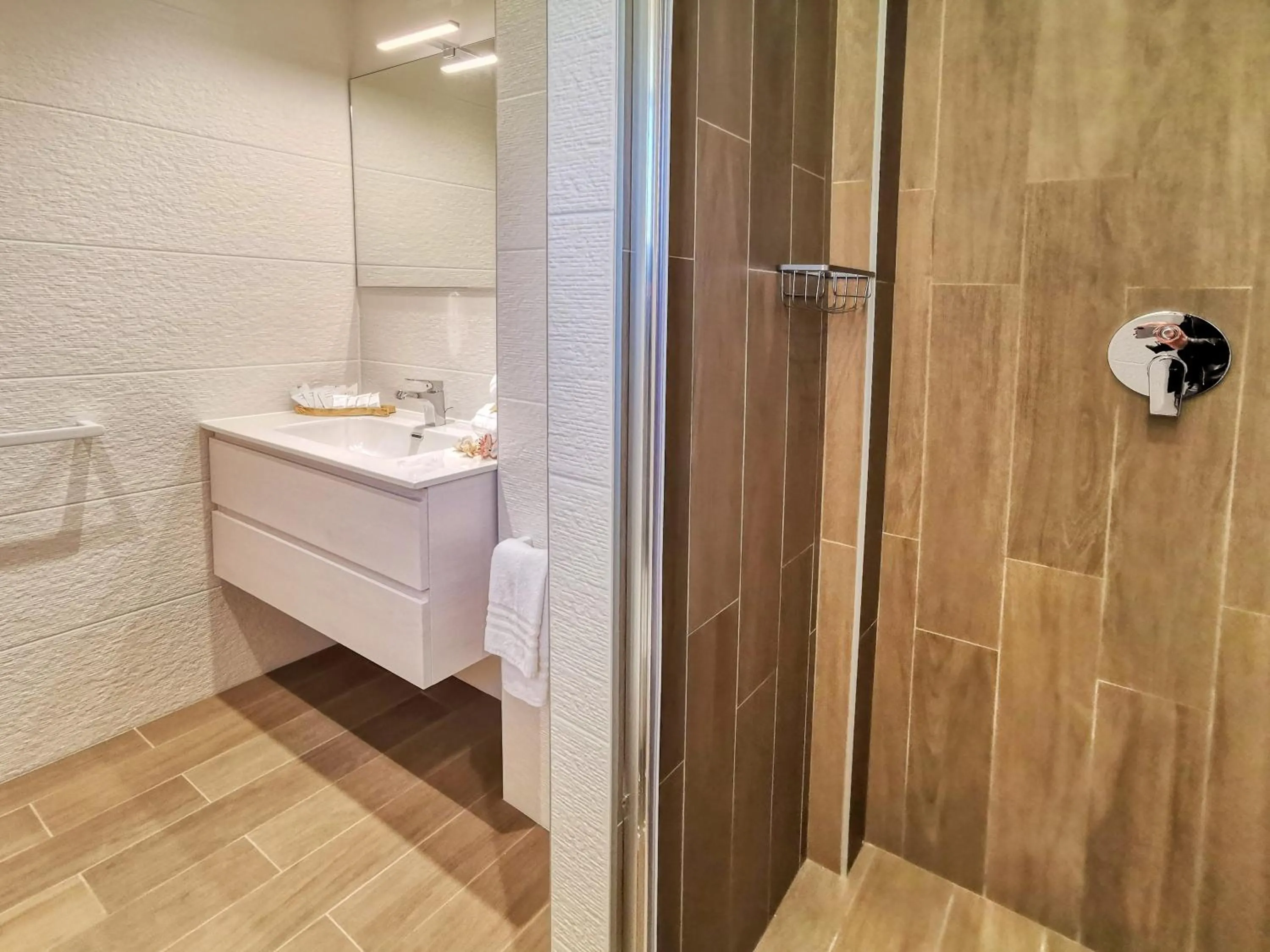 Bathroom in Ambra Hotel Cattolica