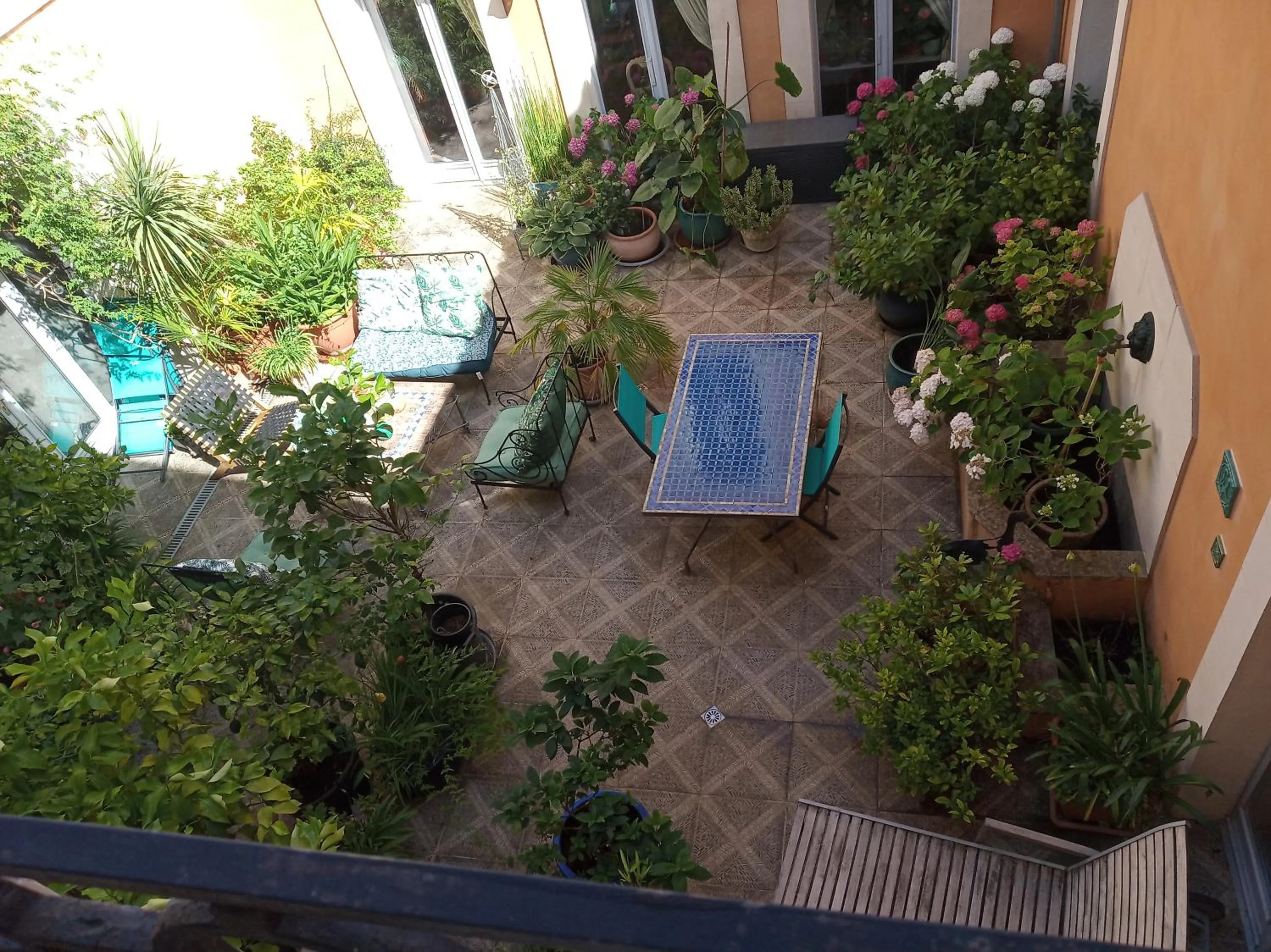 View (from property/room) in Chambre d'Hôtes La Grenade Bleue