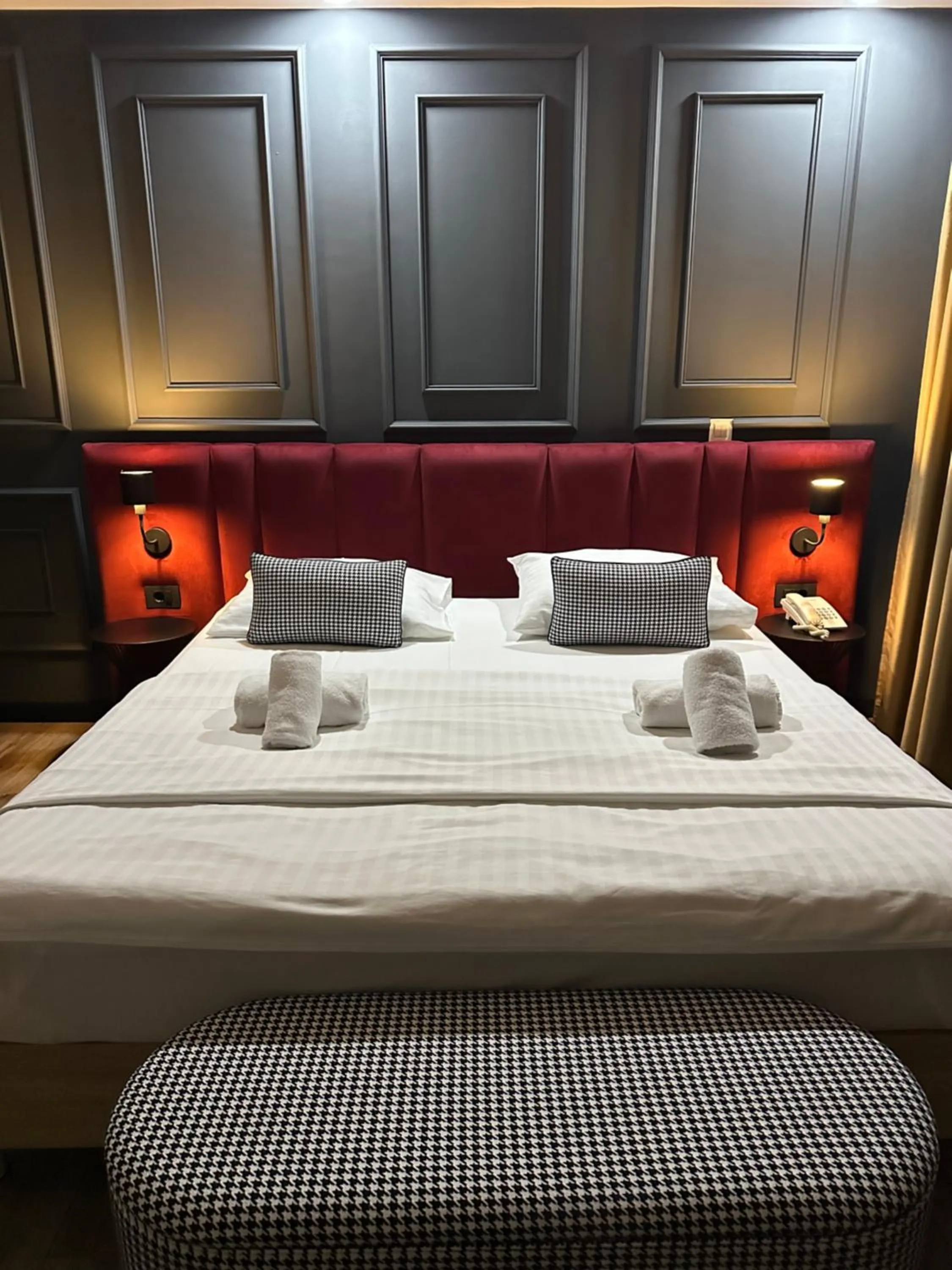 Bed in The Hotel National