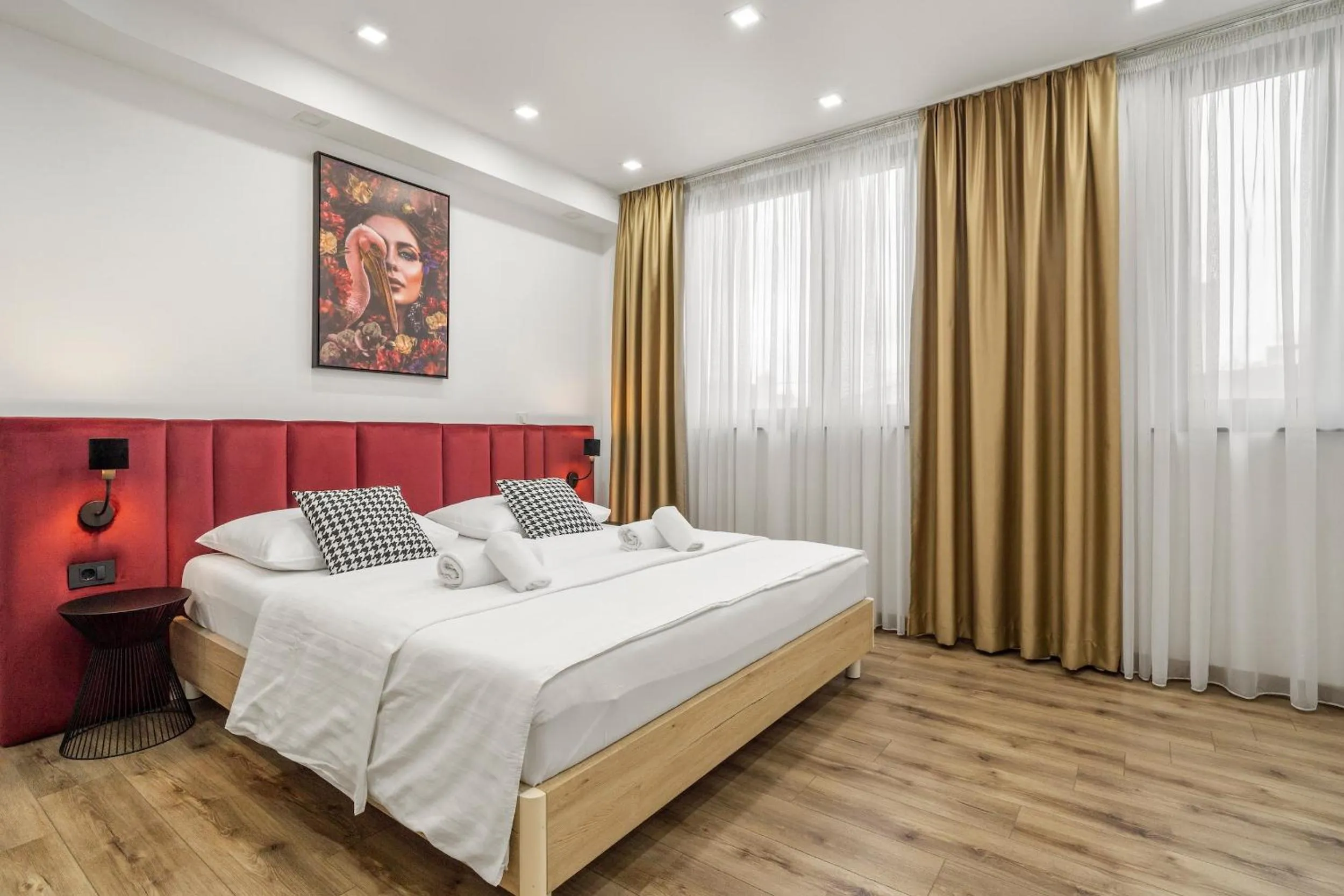 Bed in The Hotel National