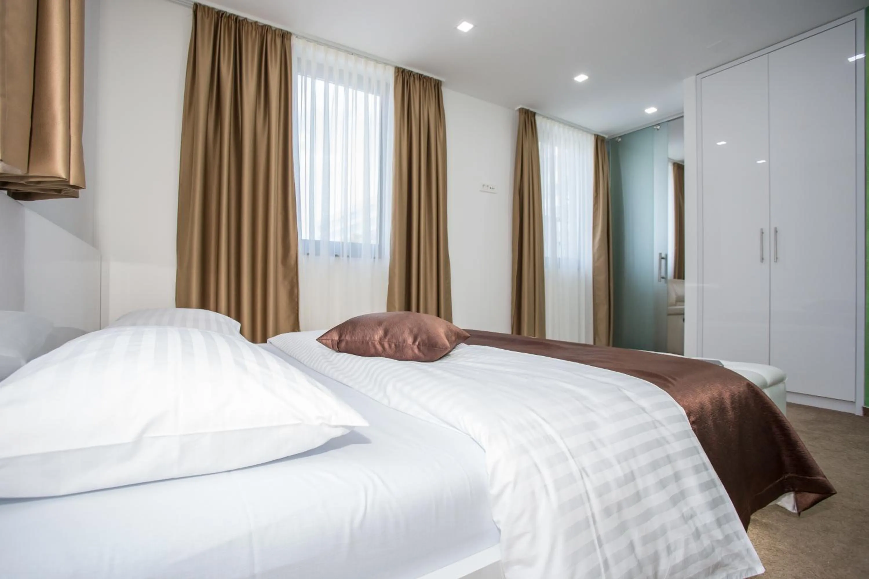 Bed in The Hotel National