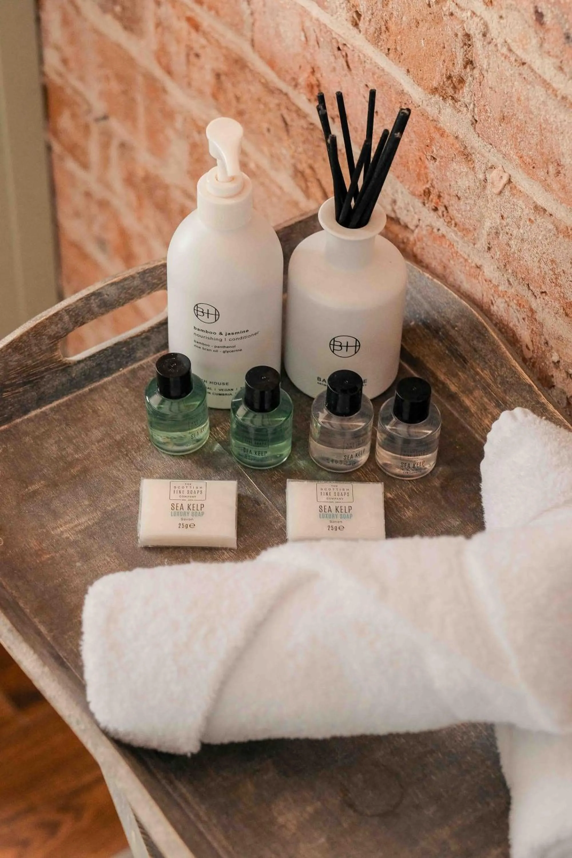 towels in The Vicarage