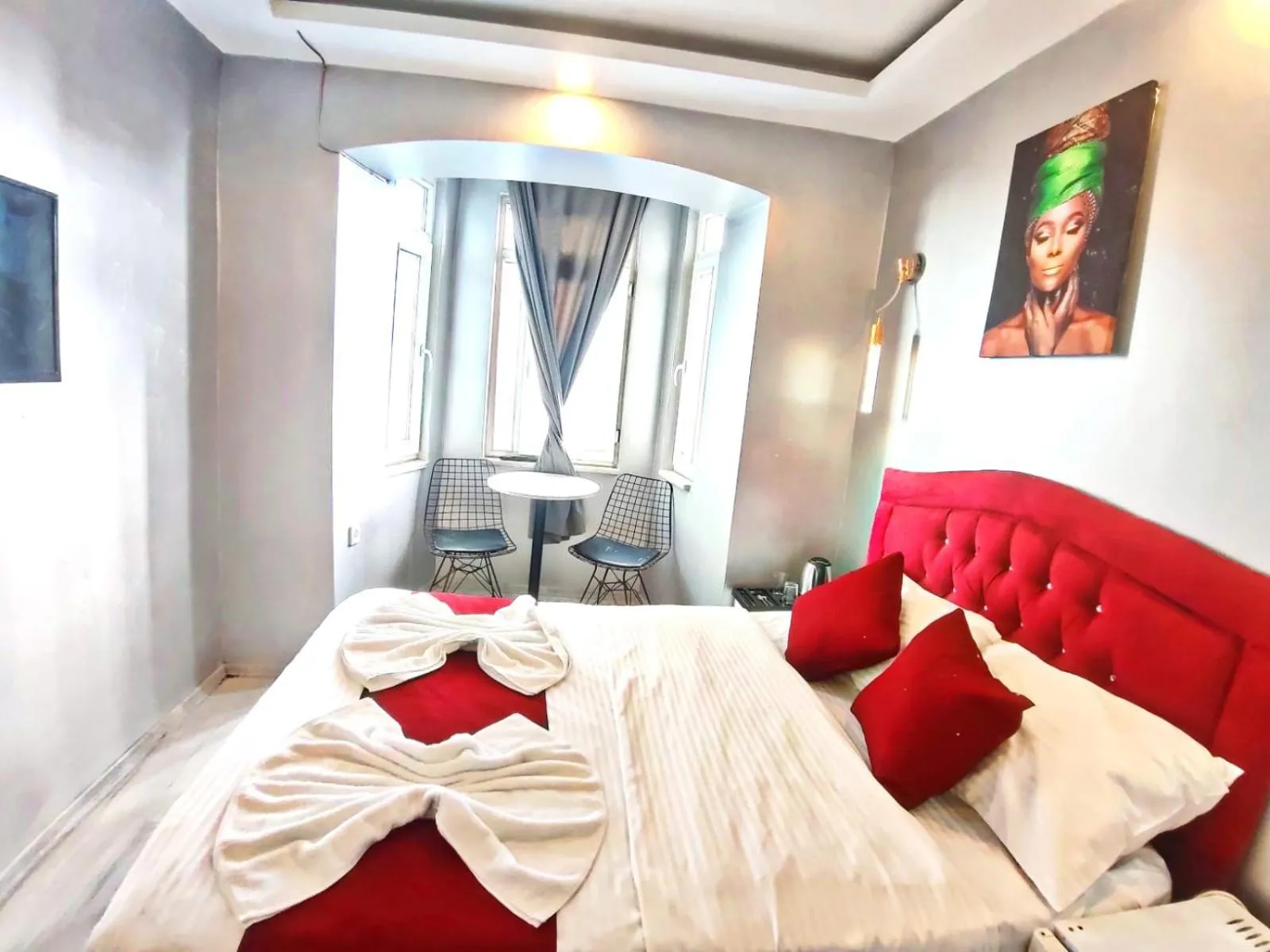 Bed in Taksim Luxury Capital Hotel