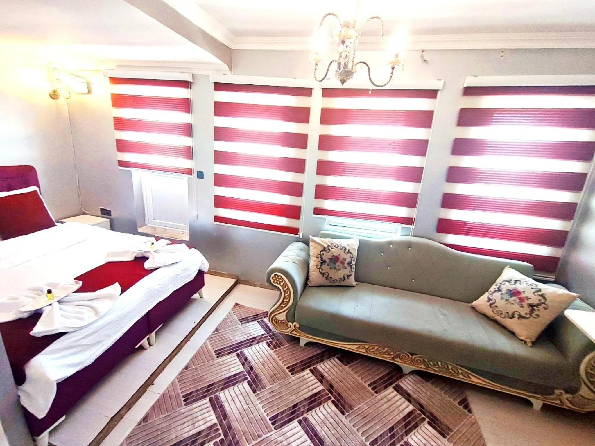 Bed in Taksim Luxury Capital Hotel