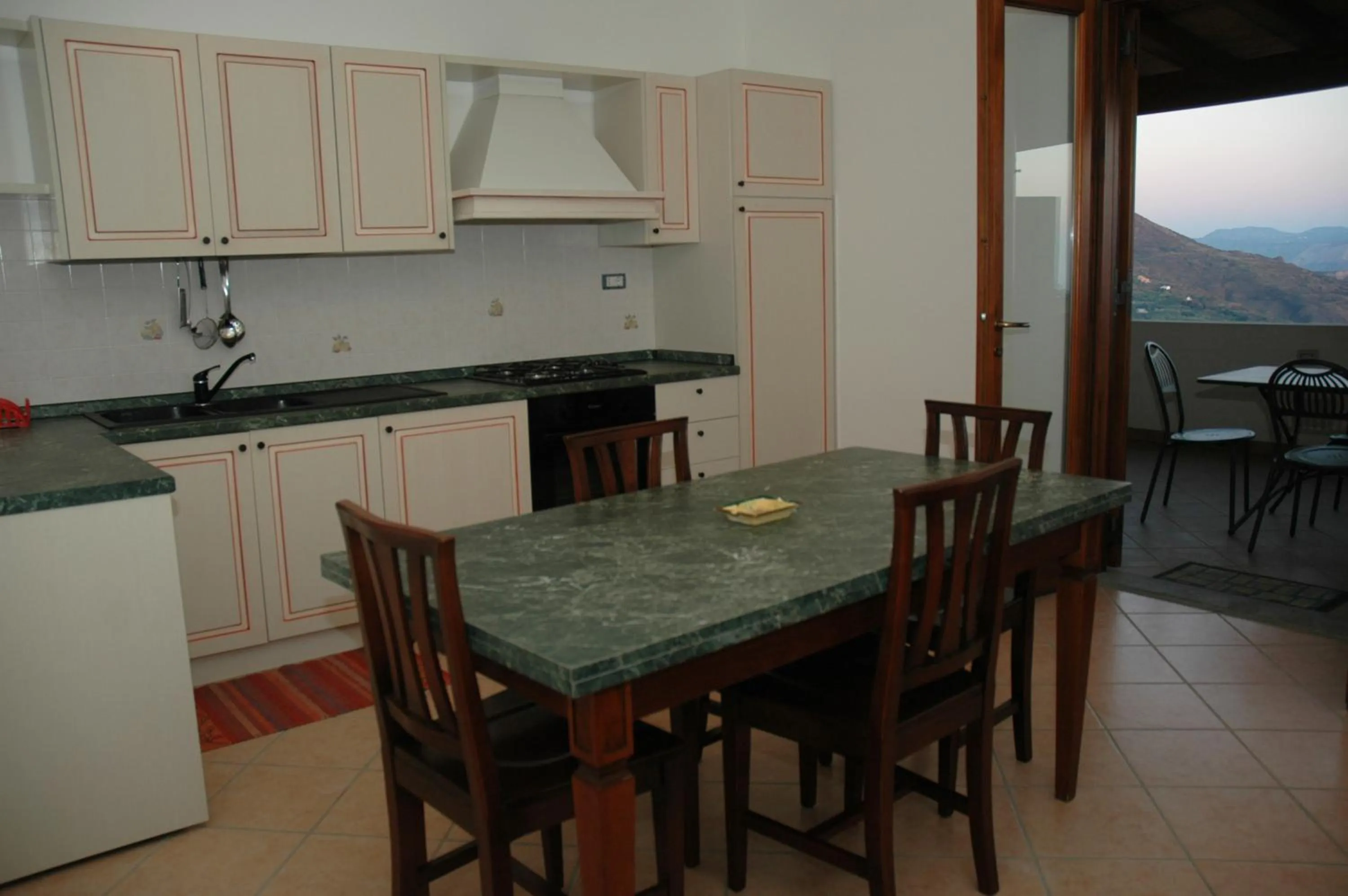 Dining area in Eolian Residence