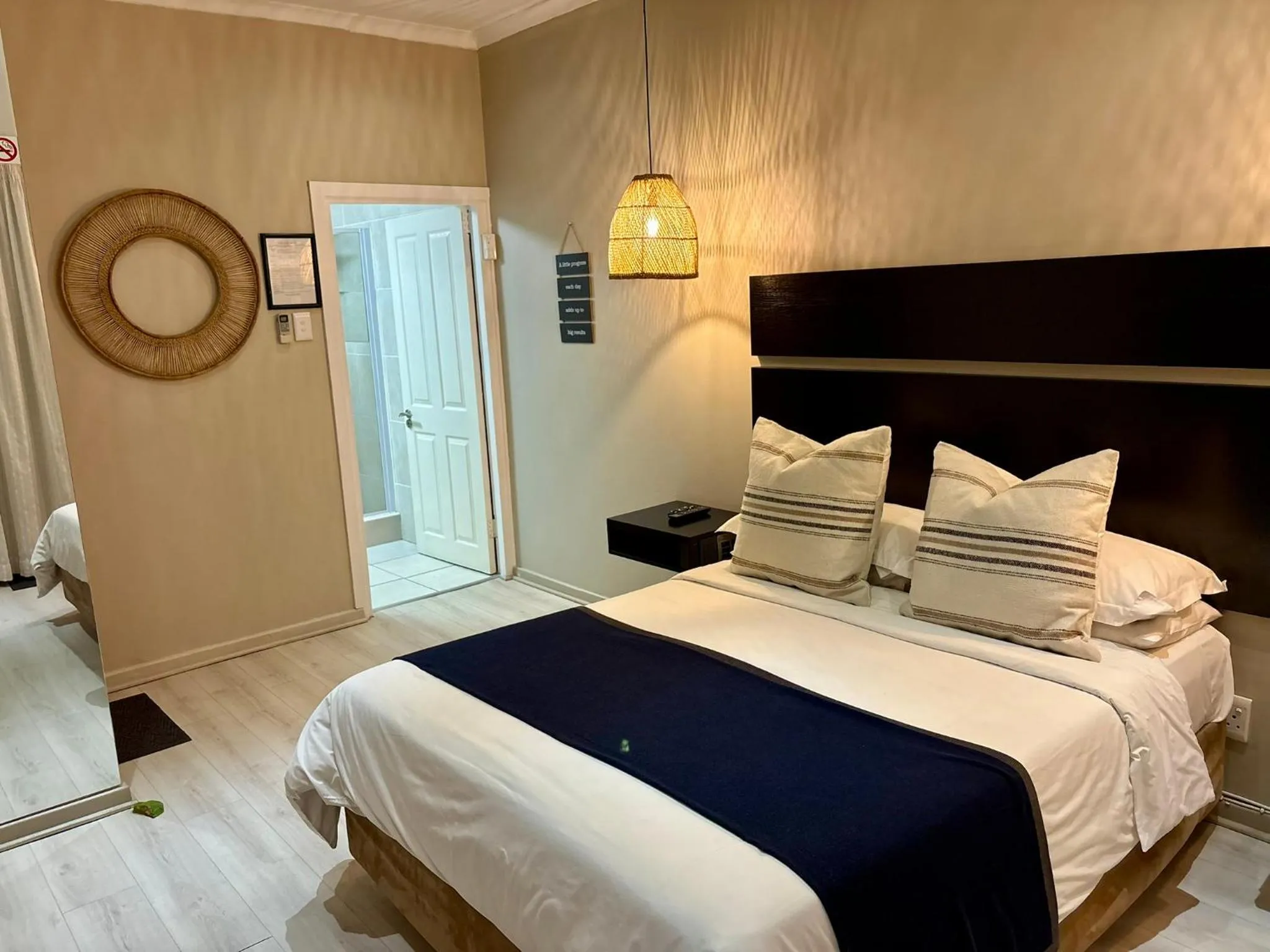 Bed in The Suburban Guest House