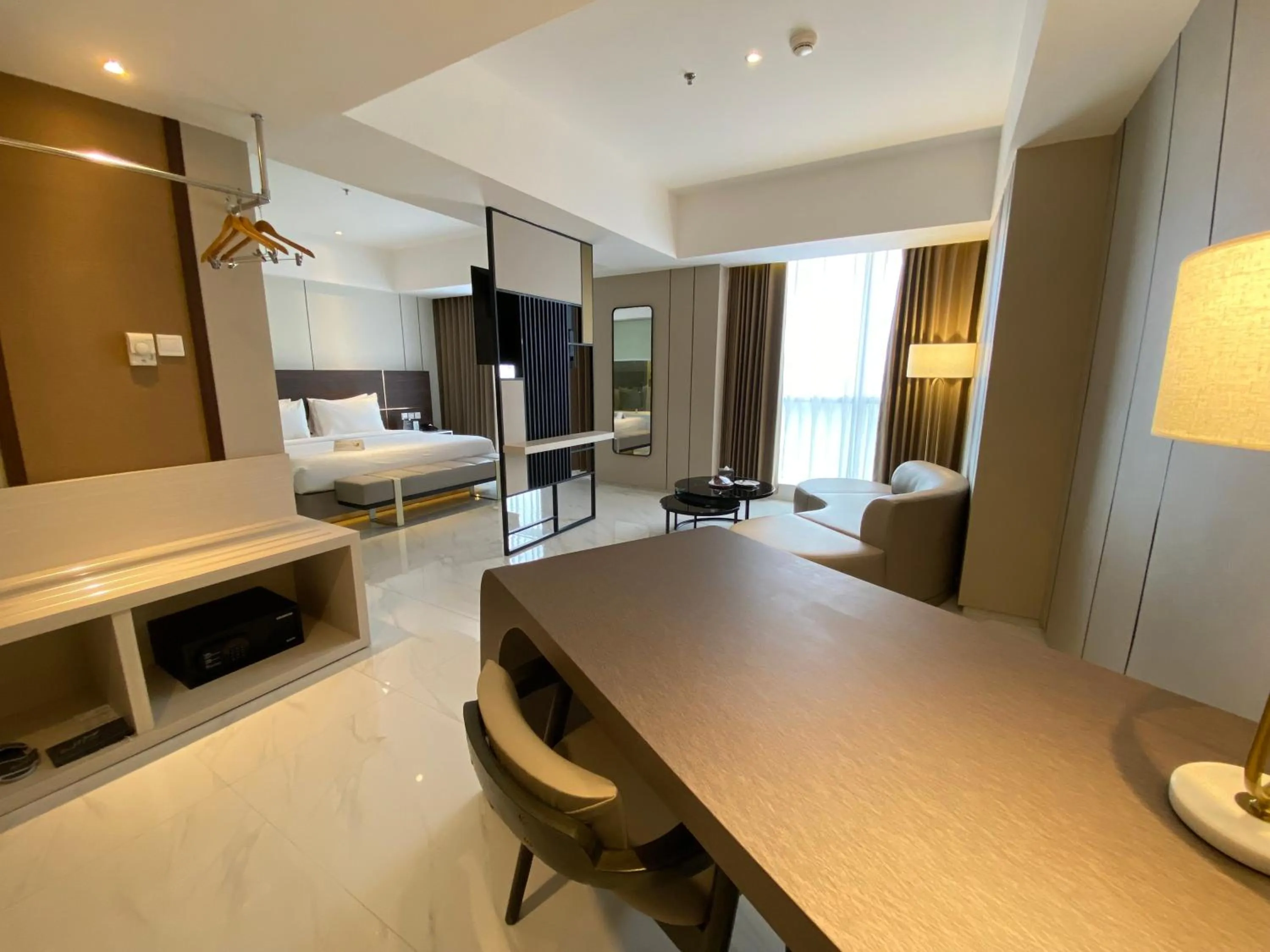 Living room in Grand Whiz Hotel Praxis Surabaya