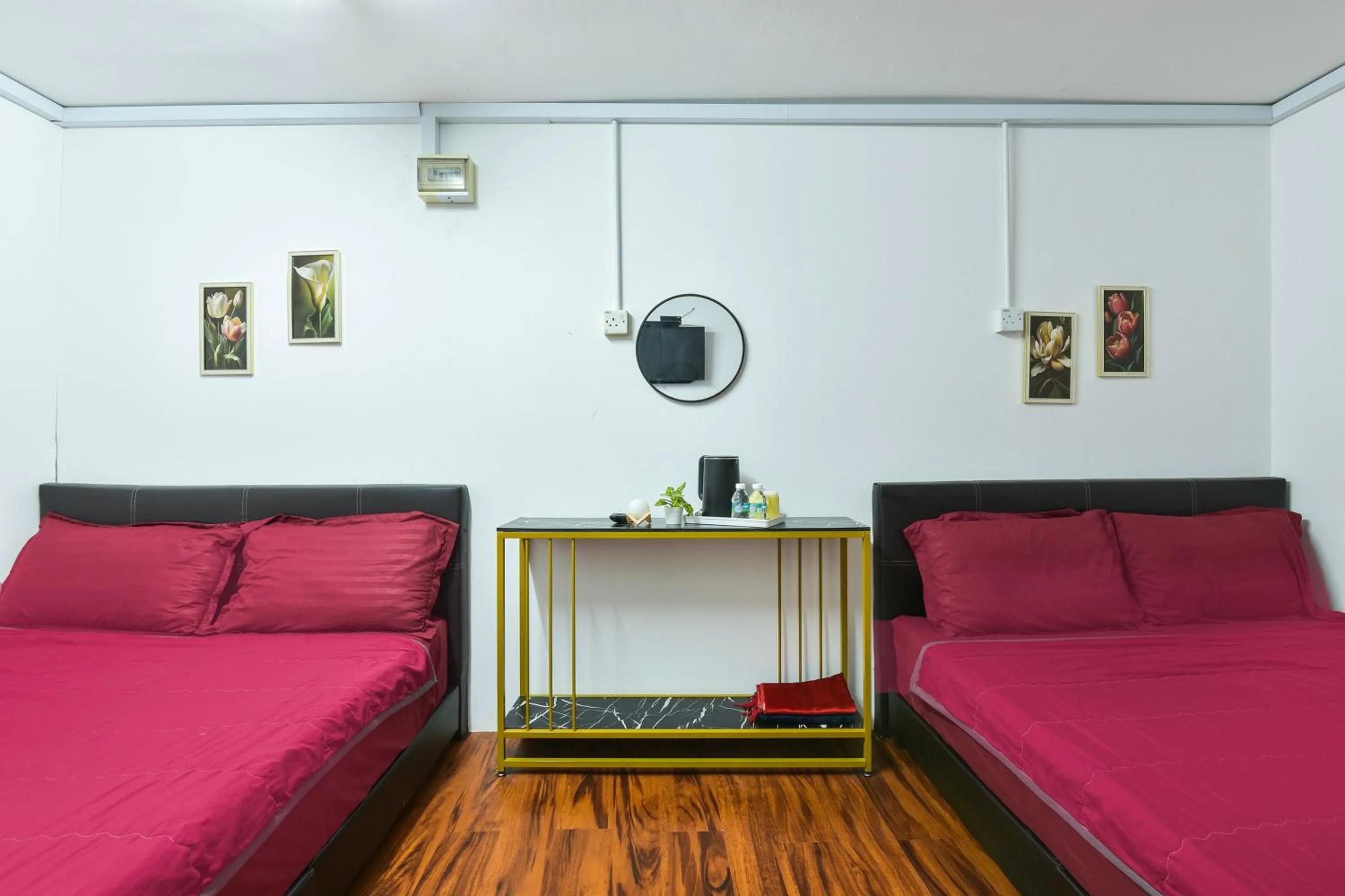 Bedroom, Bed in Hotel O Asiacamp Chalet Tanjung Karang