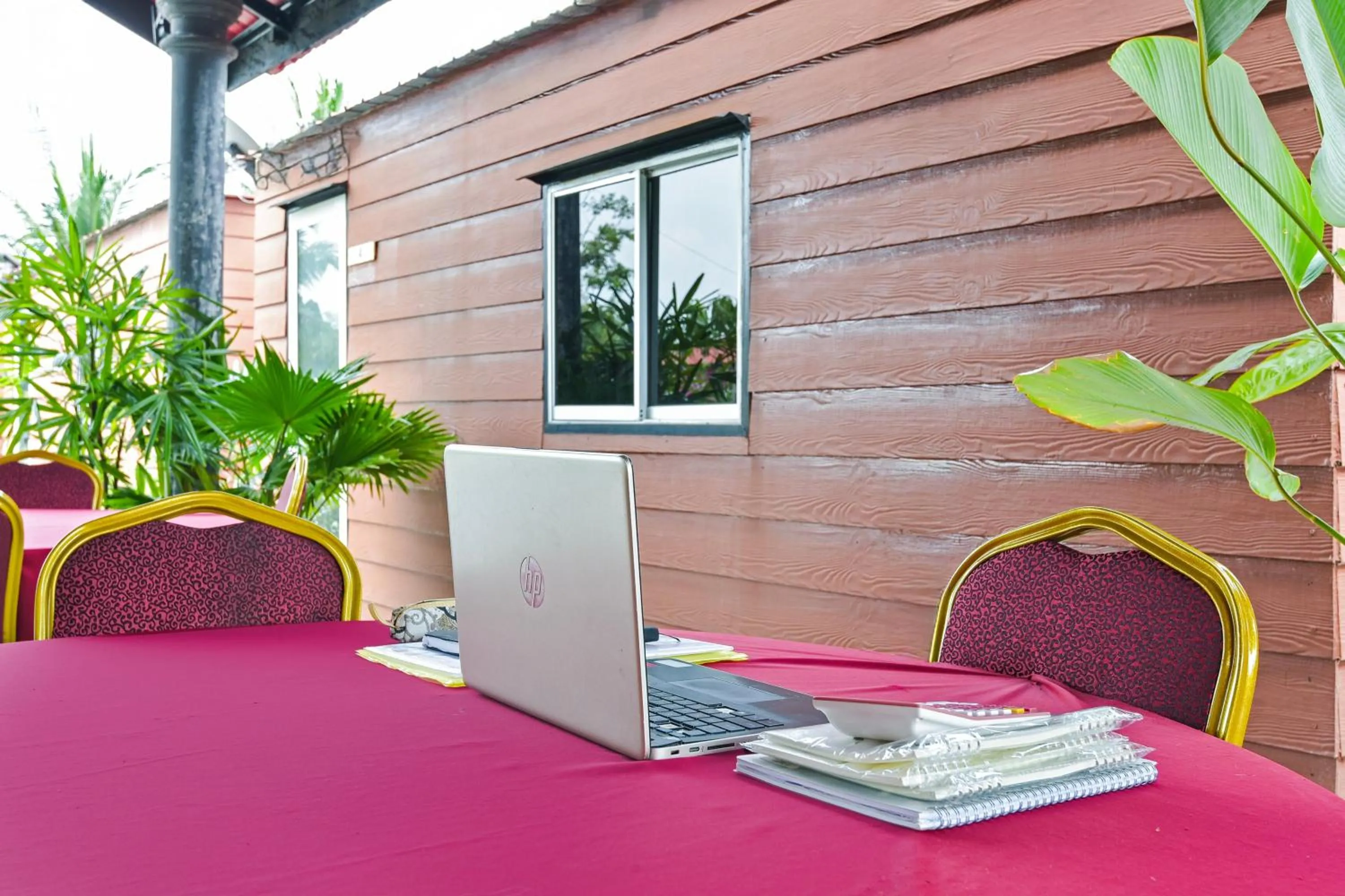 Lobby or reception in Hotel O Asiacamp Chalet Tanjung Karang