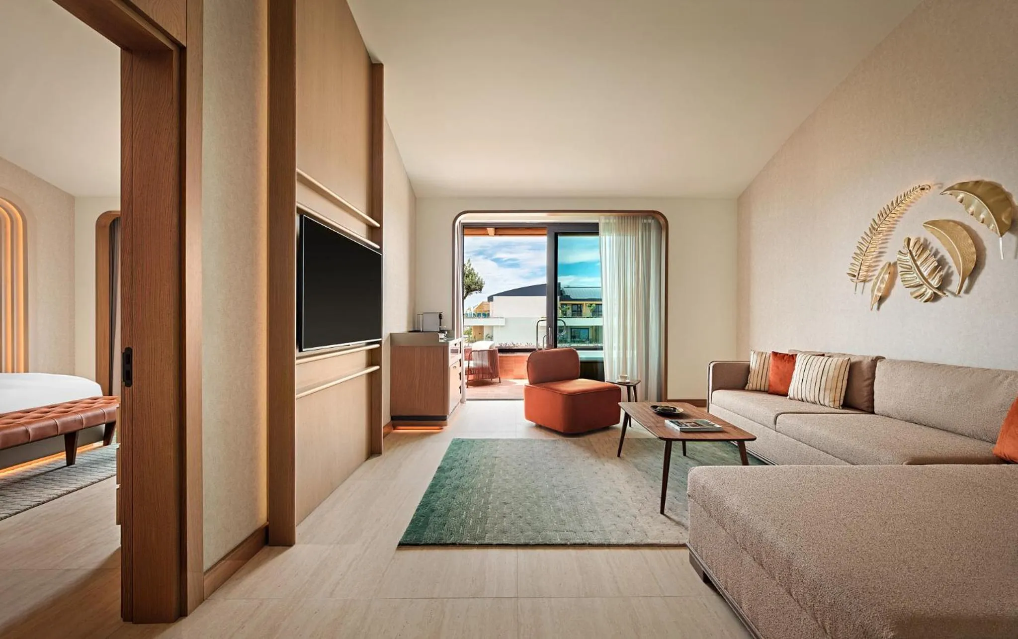 TV and multimedia, Bed in XO CAPE ARNNA Fethiye