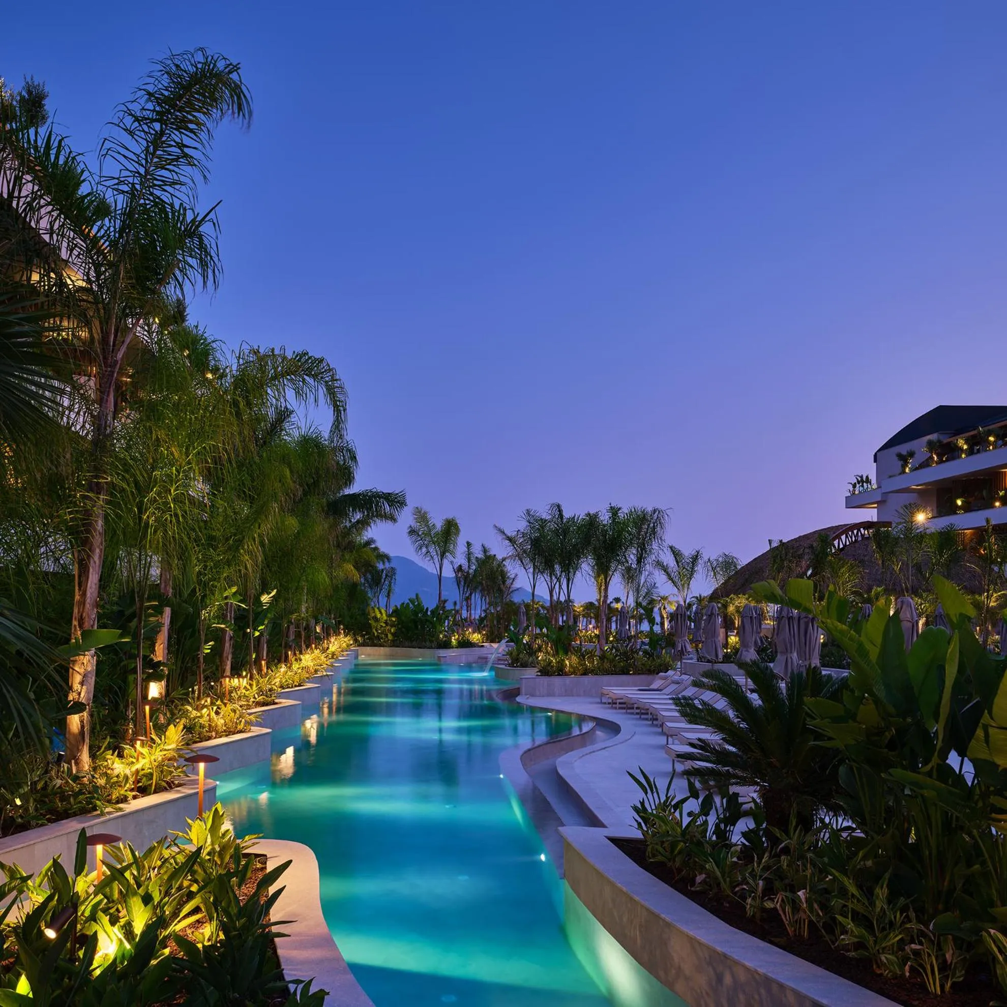 Pool view in XO CAPE ARNNA Fethiye