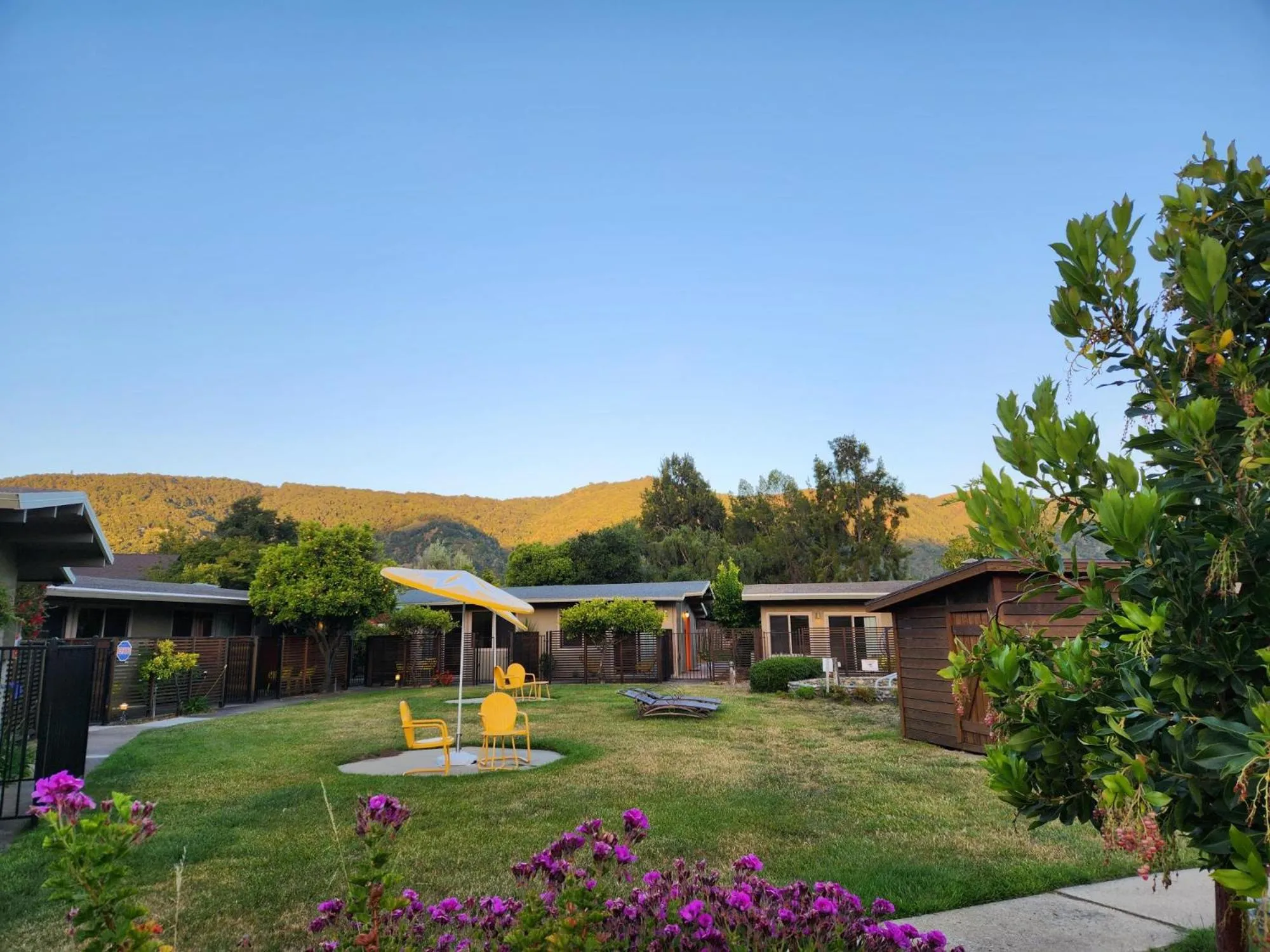 Garden in Contenta Inn