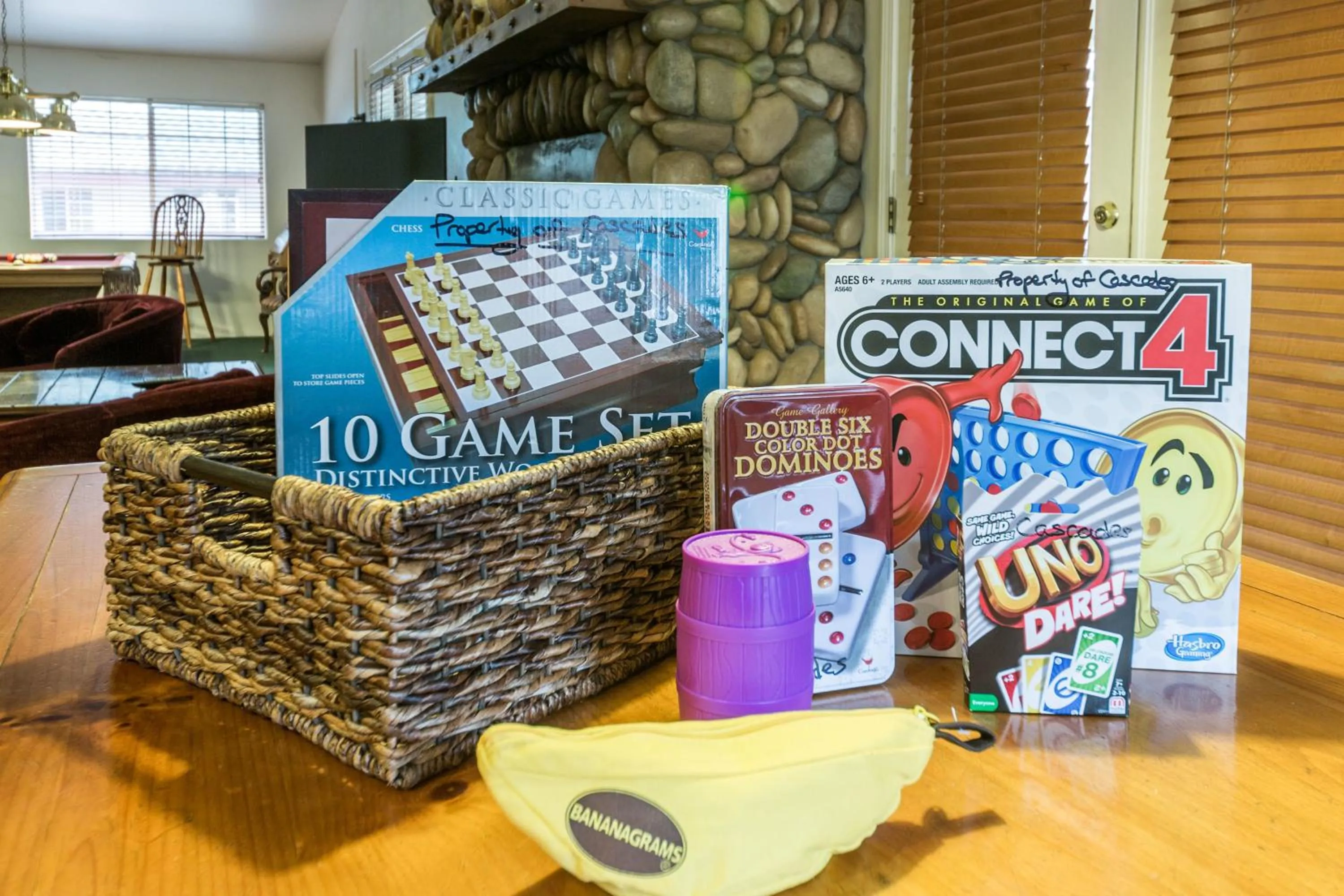 Game Room in Inside Yosemite Mountain Beauty