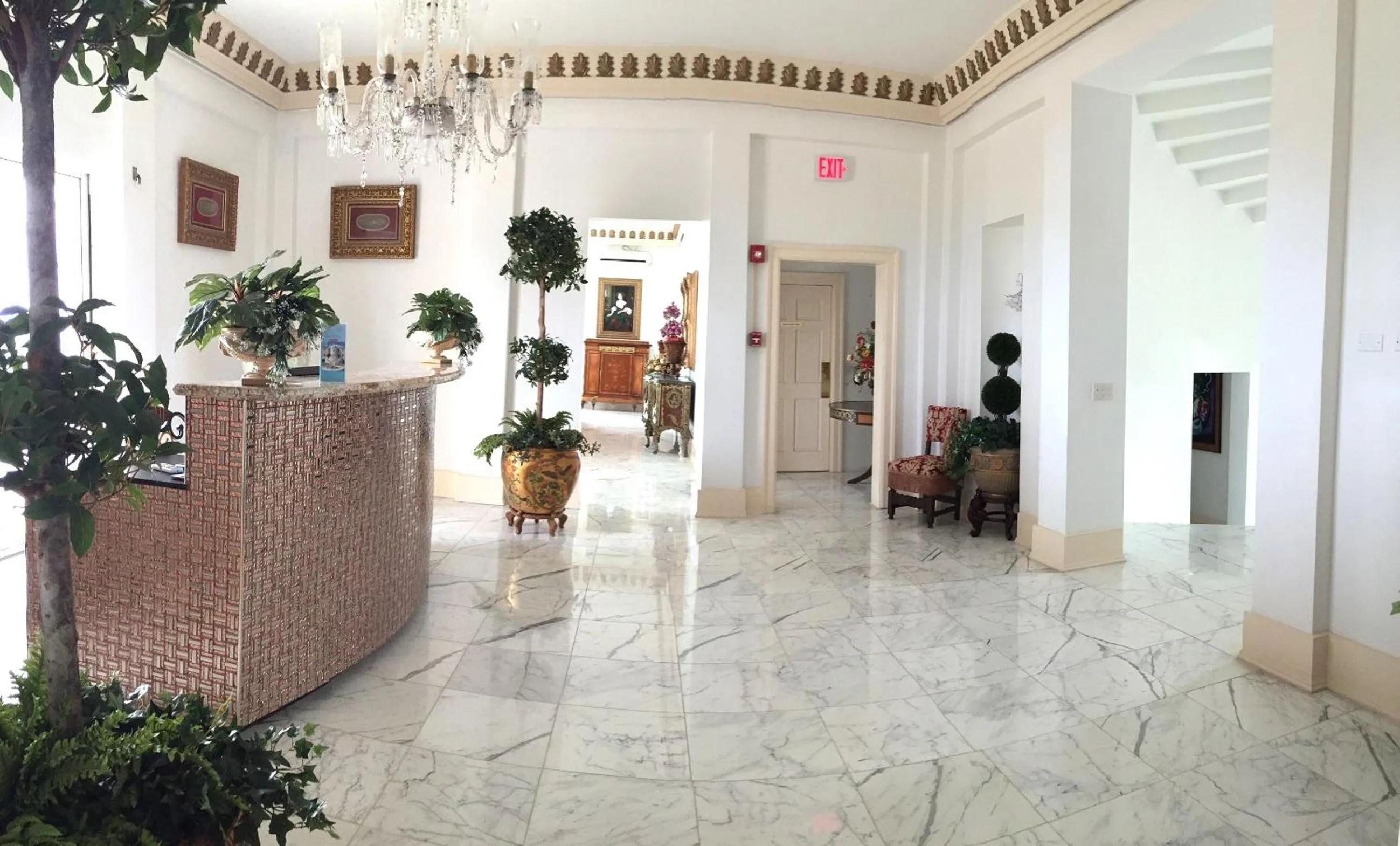Lobby or reception in Ocean West Boutique Hotel