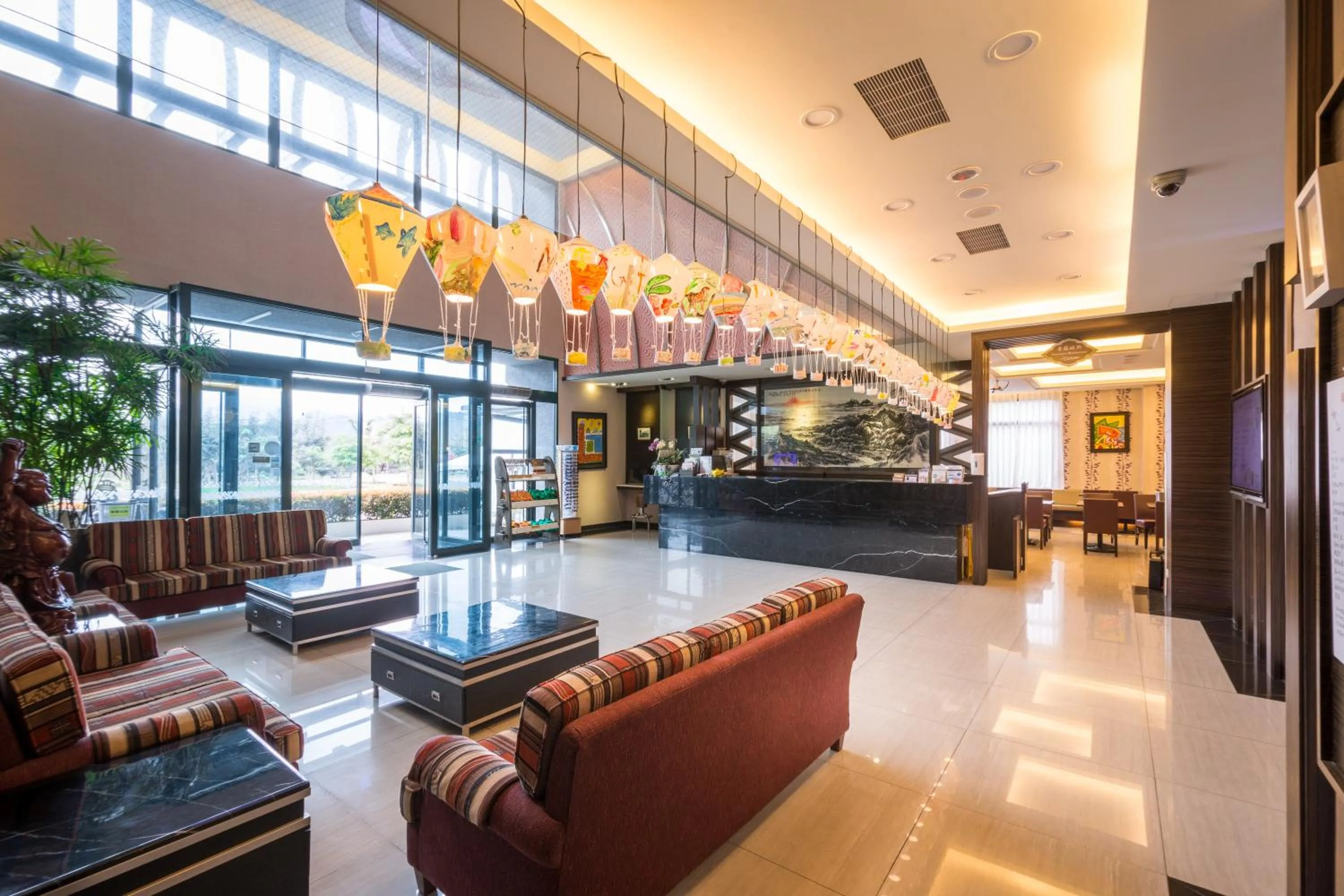 Lobby or reception in Formosan Naruwan Garden Hotel