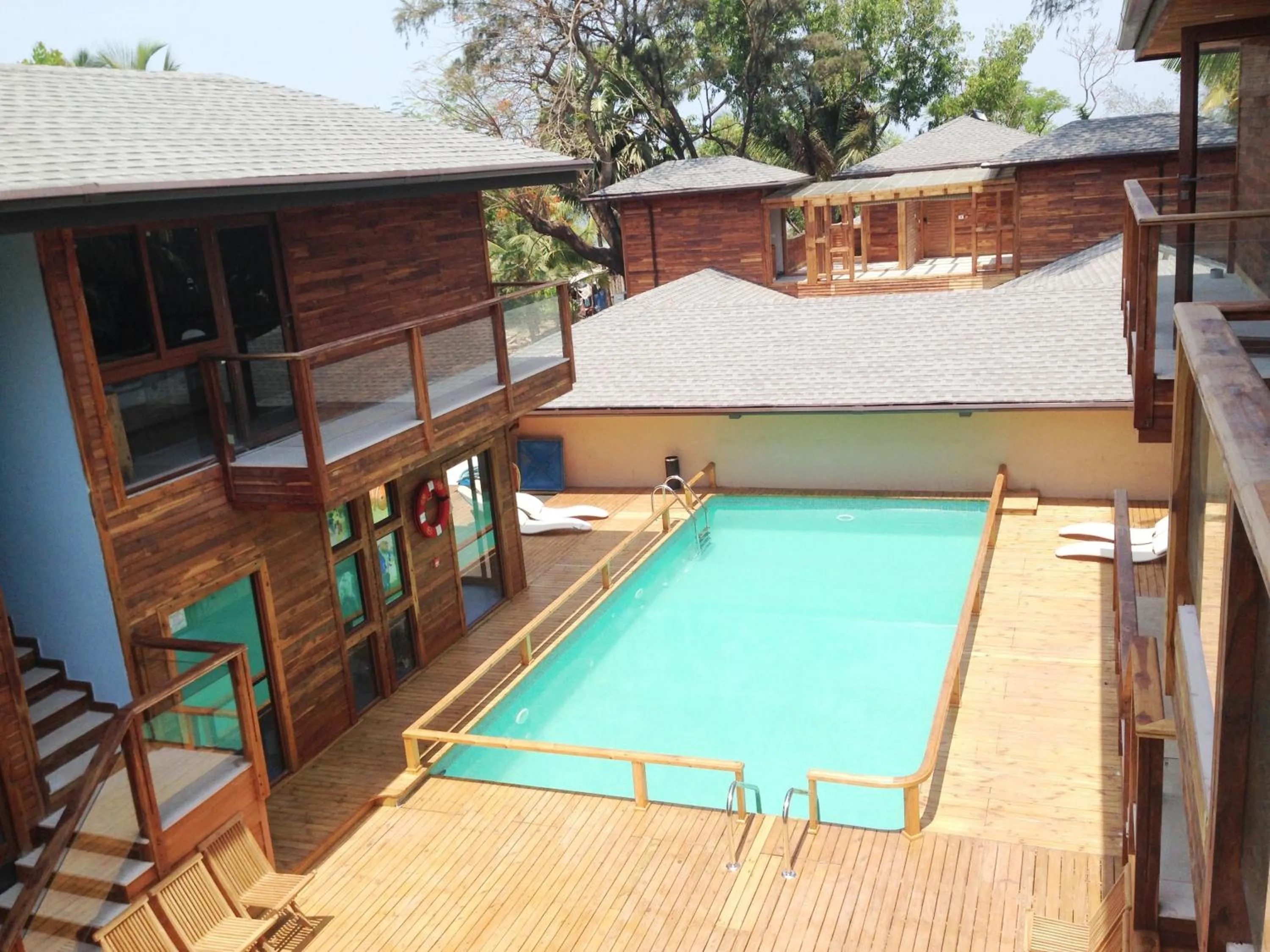 Bird's eye view in The Baga Beach Resort