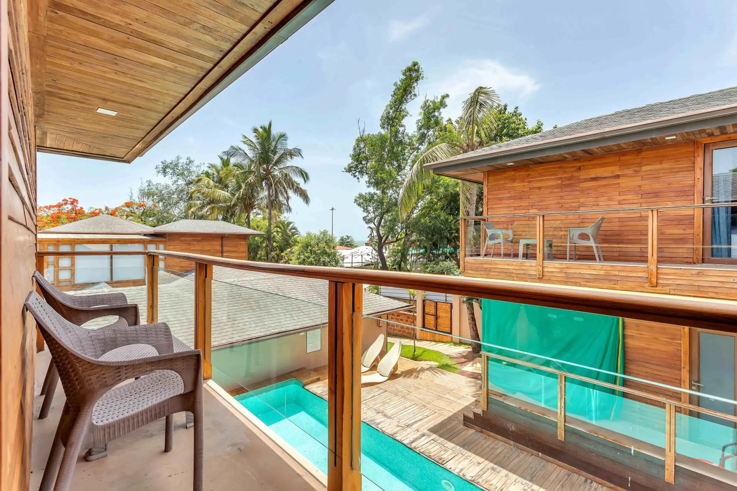 Pool Side Cottage in The Baga Beach Resort Pool Side Cottage in The Baga Beach Resort