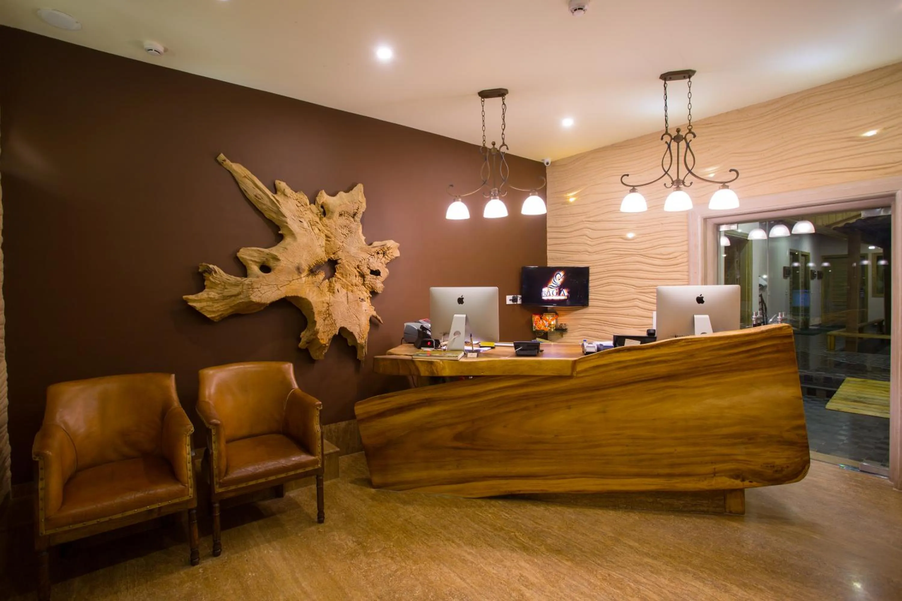 Lobby or reception in The Baga Beach Resort