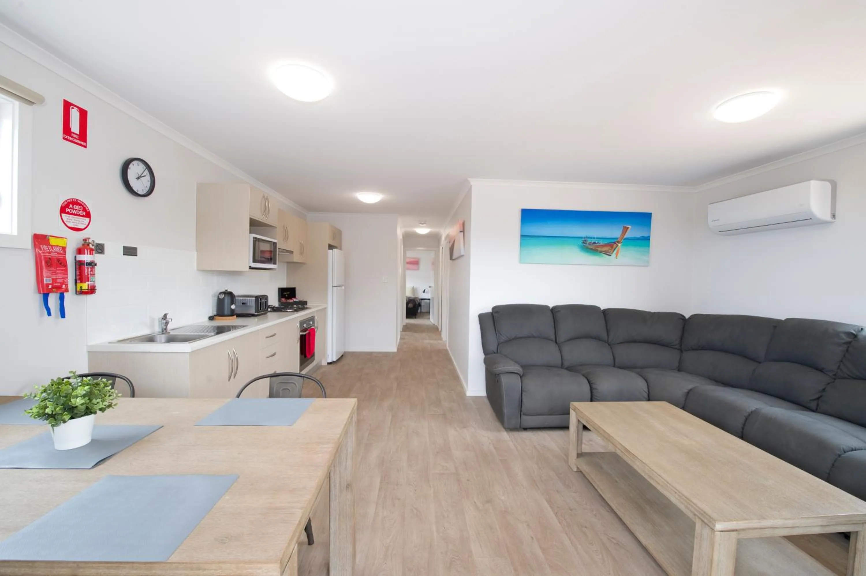 Kitchen or kitchenette in BIG4 Port Hughes Holiday Park