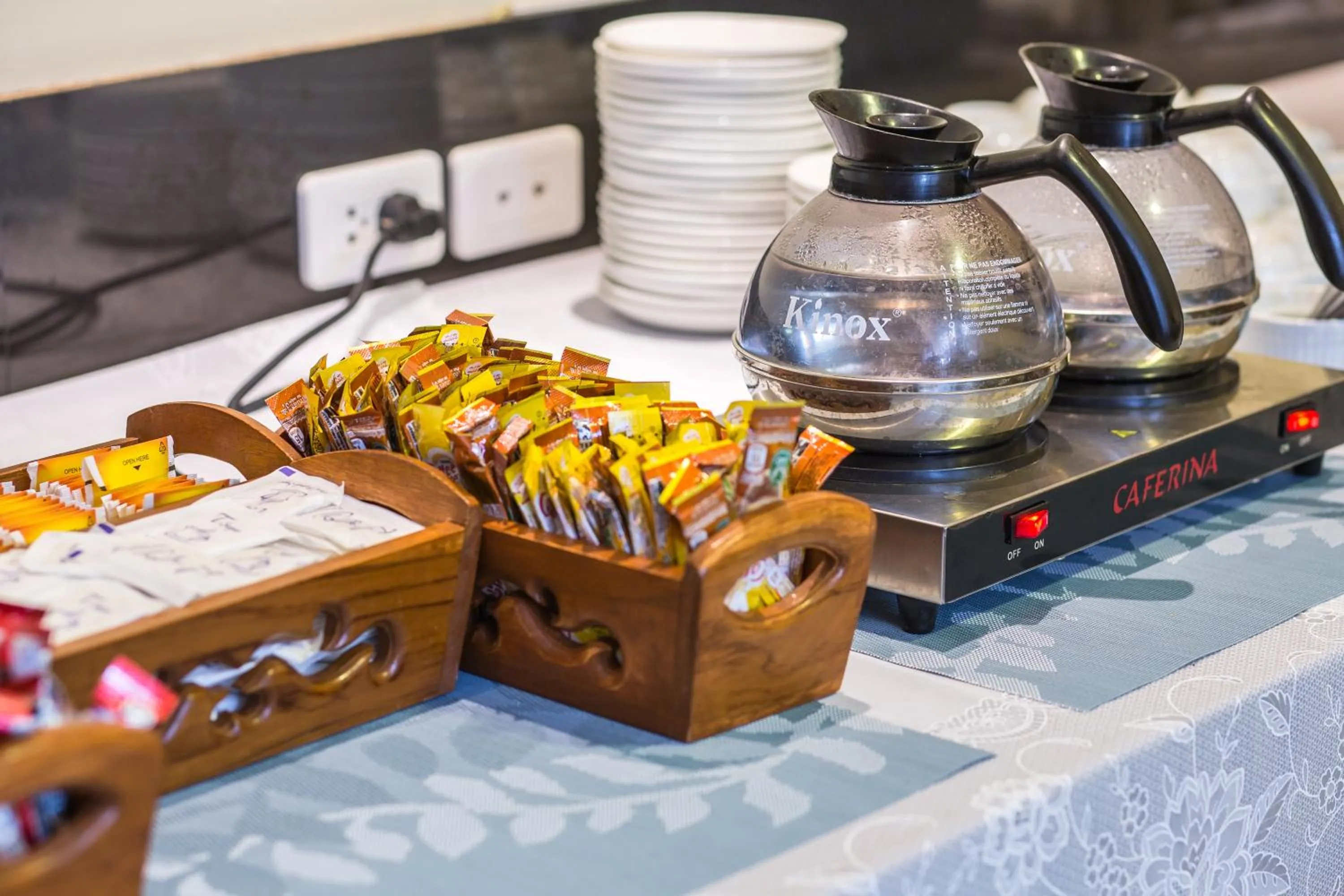 American breakfast in Phi Phi Cliff Beach Resort