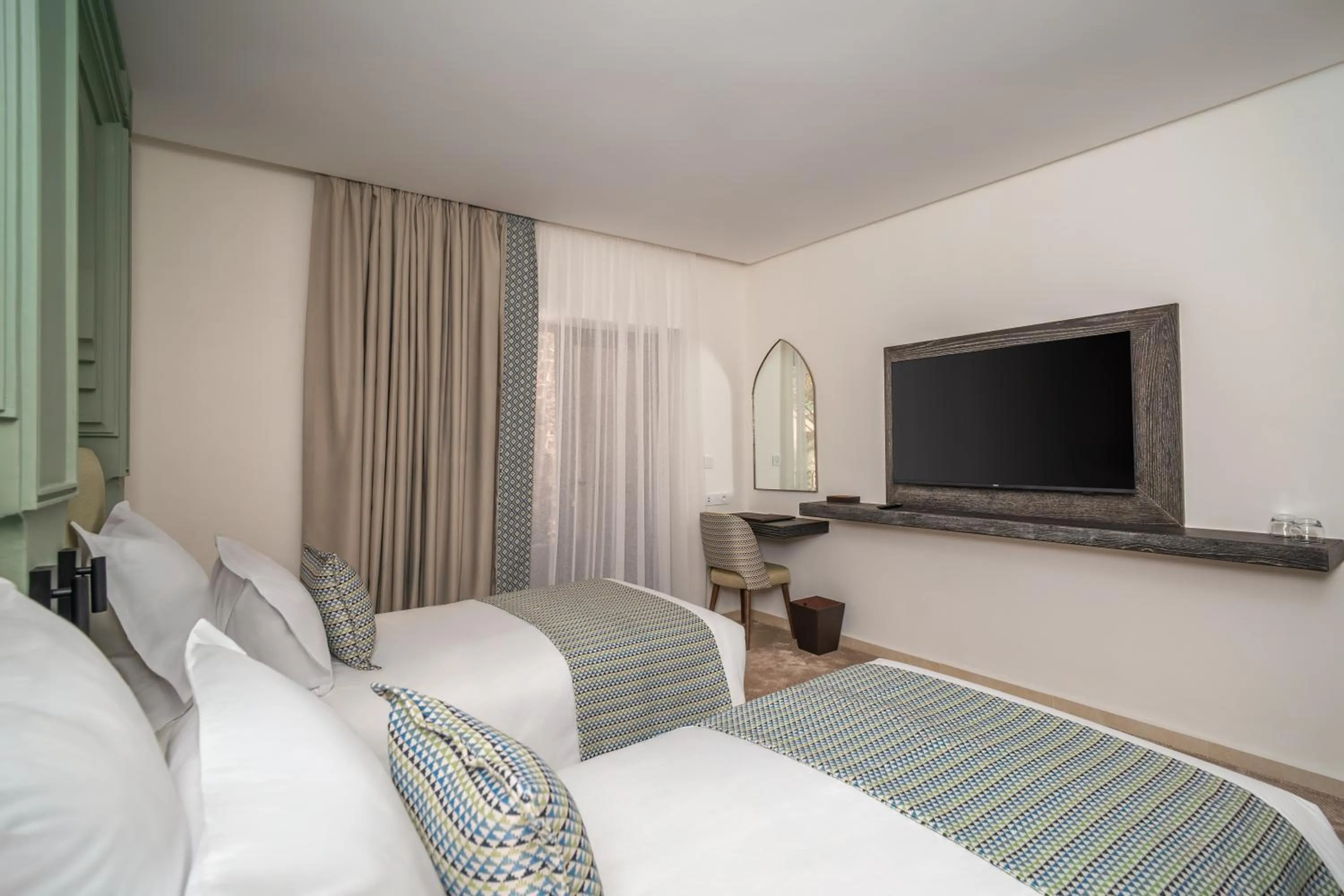 Bed in Amanar Hôtel & Spa Ouarzazate