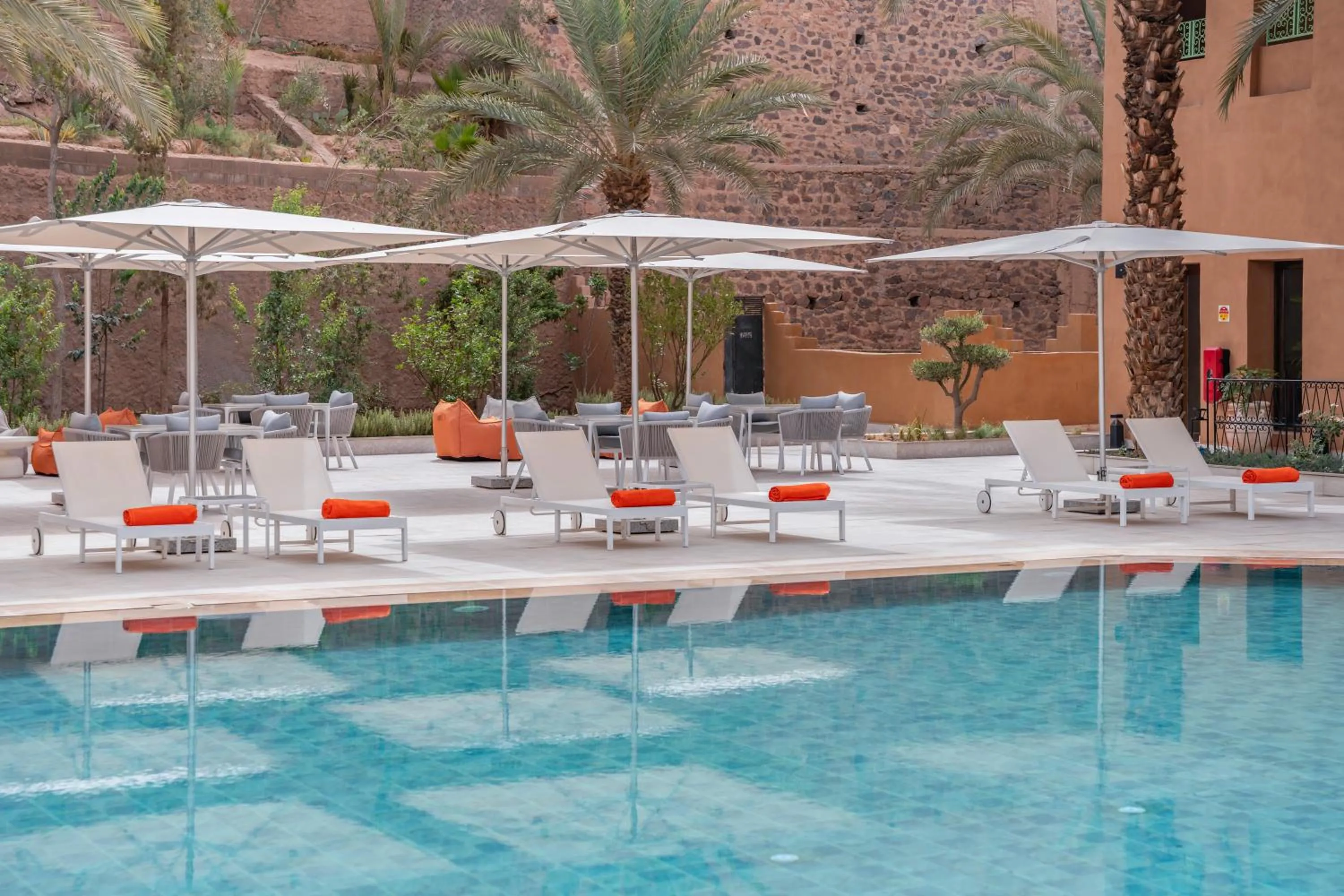 Swimming pool in Amanar Hôtel & Spa Ouarzazate