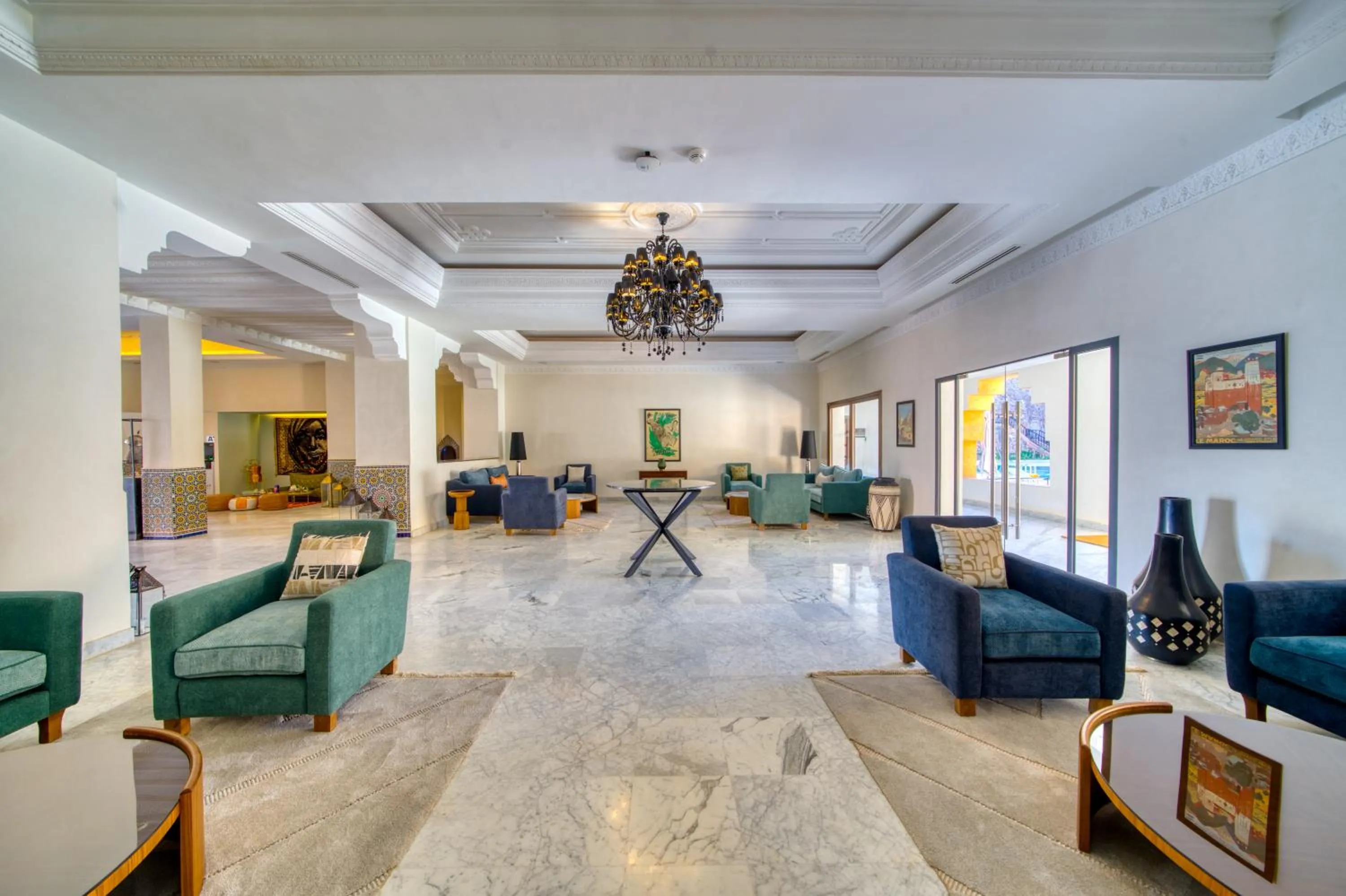 Living room in Amanar Hôtel & Spa Ouarzazate