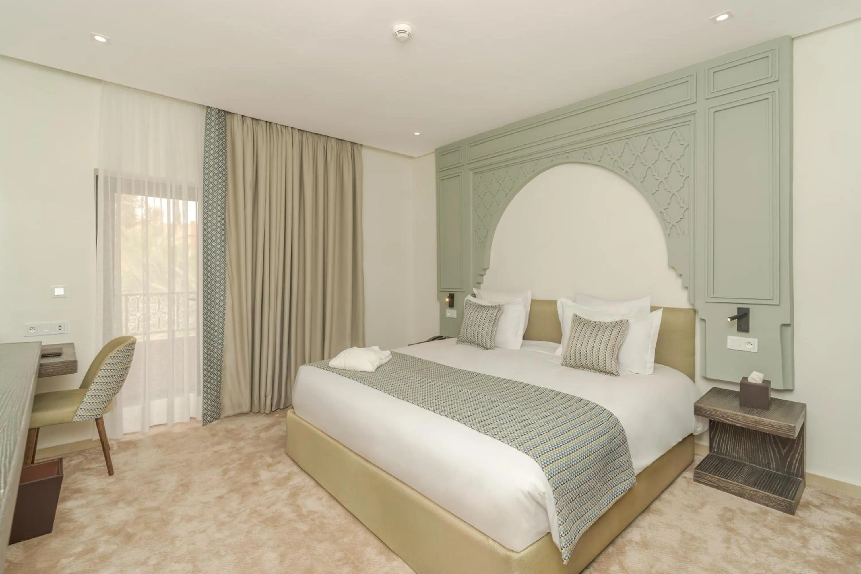 Bed in Amanar Hôtel & Spa Ouarzazate