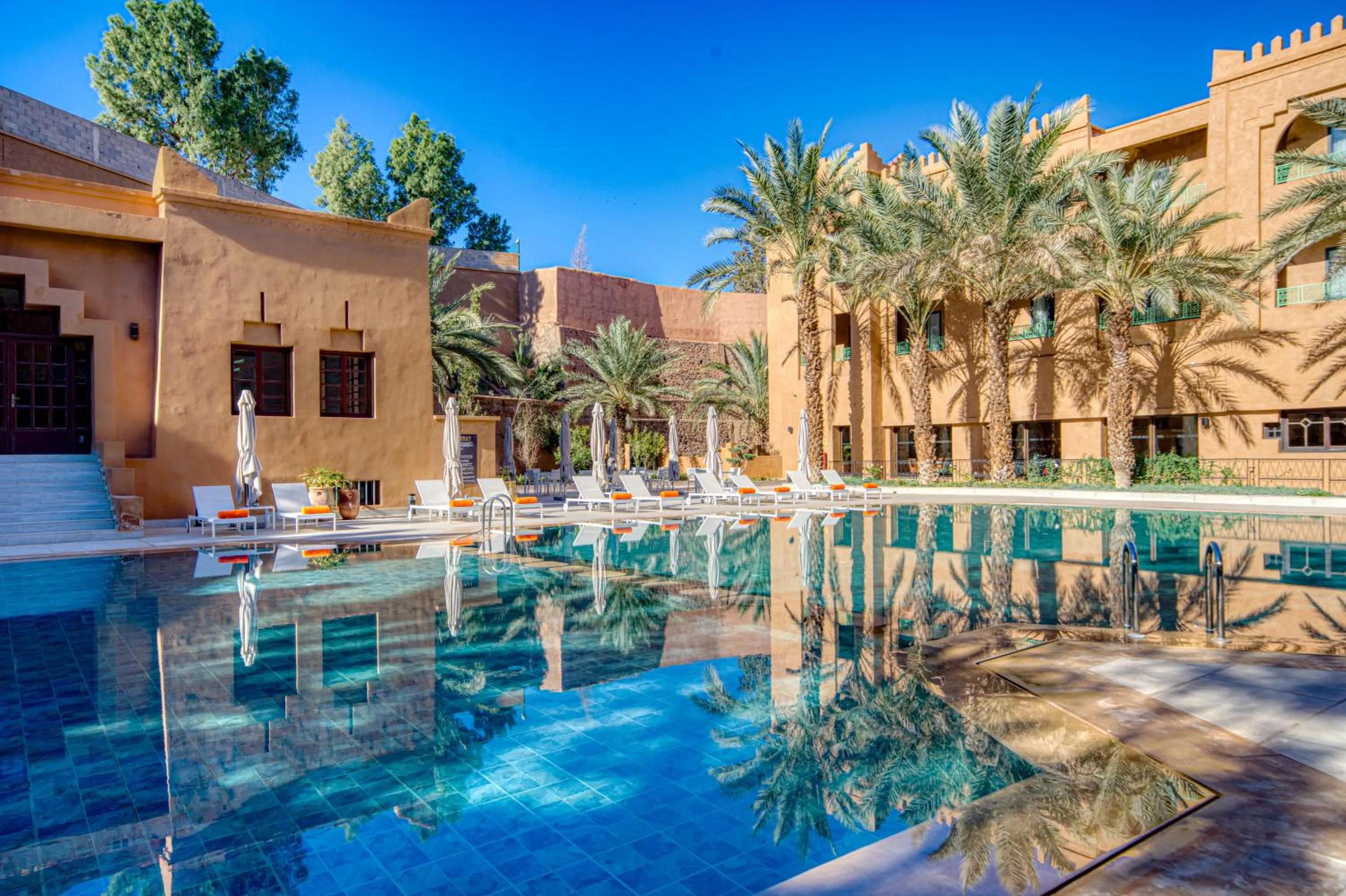 Swimming pool in Amanar Hôtel & Spa Ouarzazate