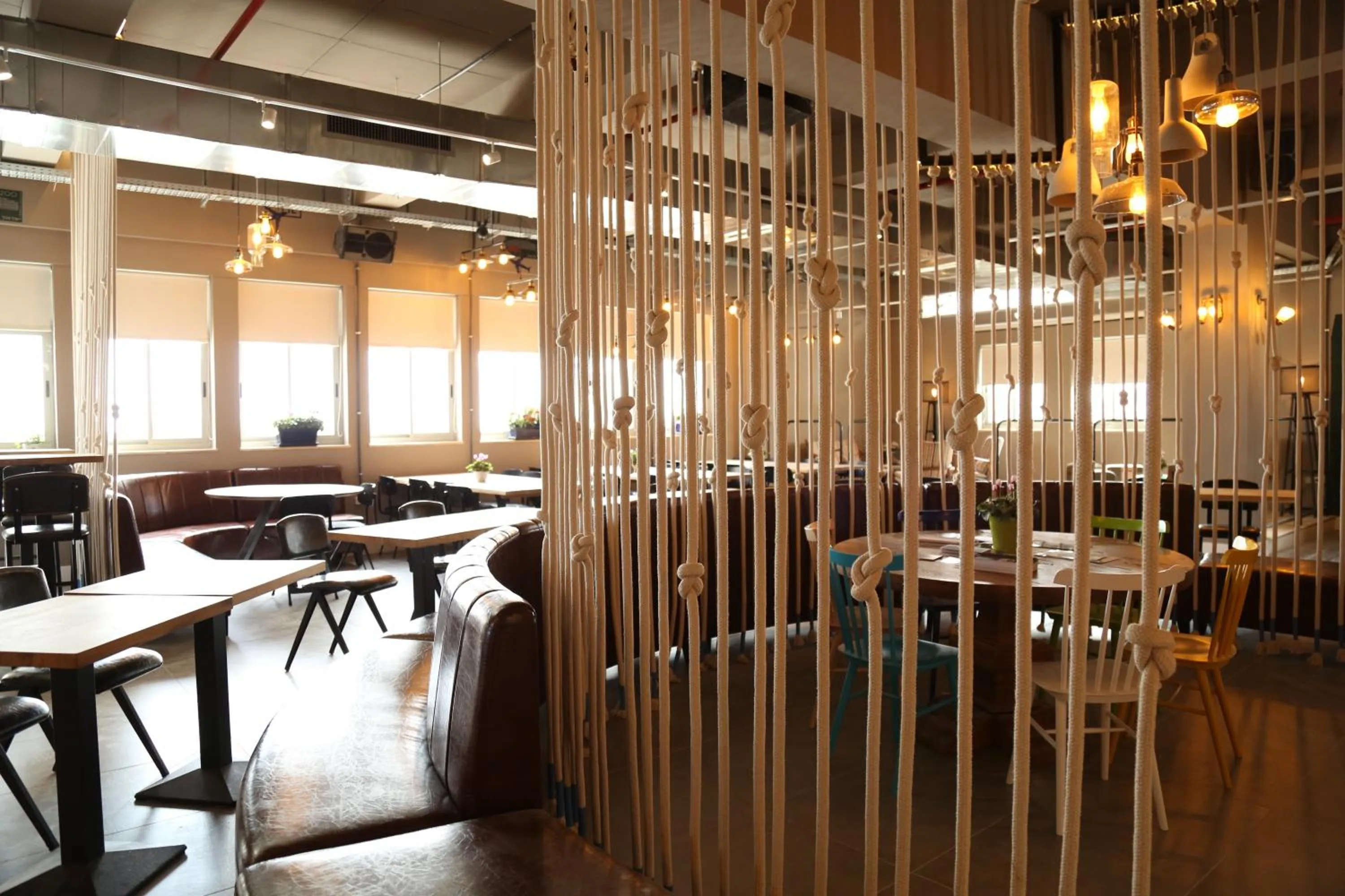 Lobby or reception in The Post Hostel Jerusalem