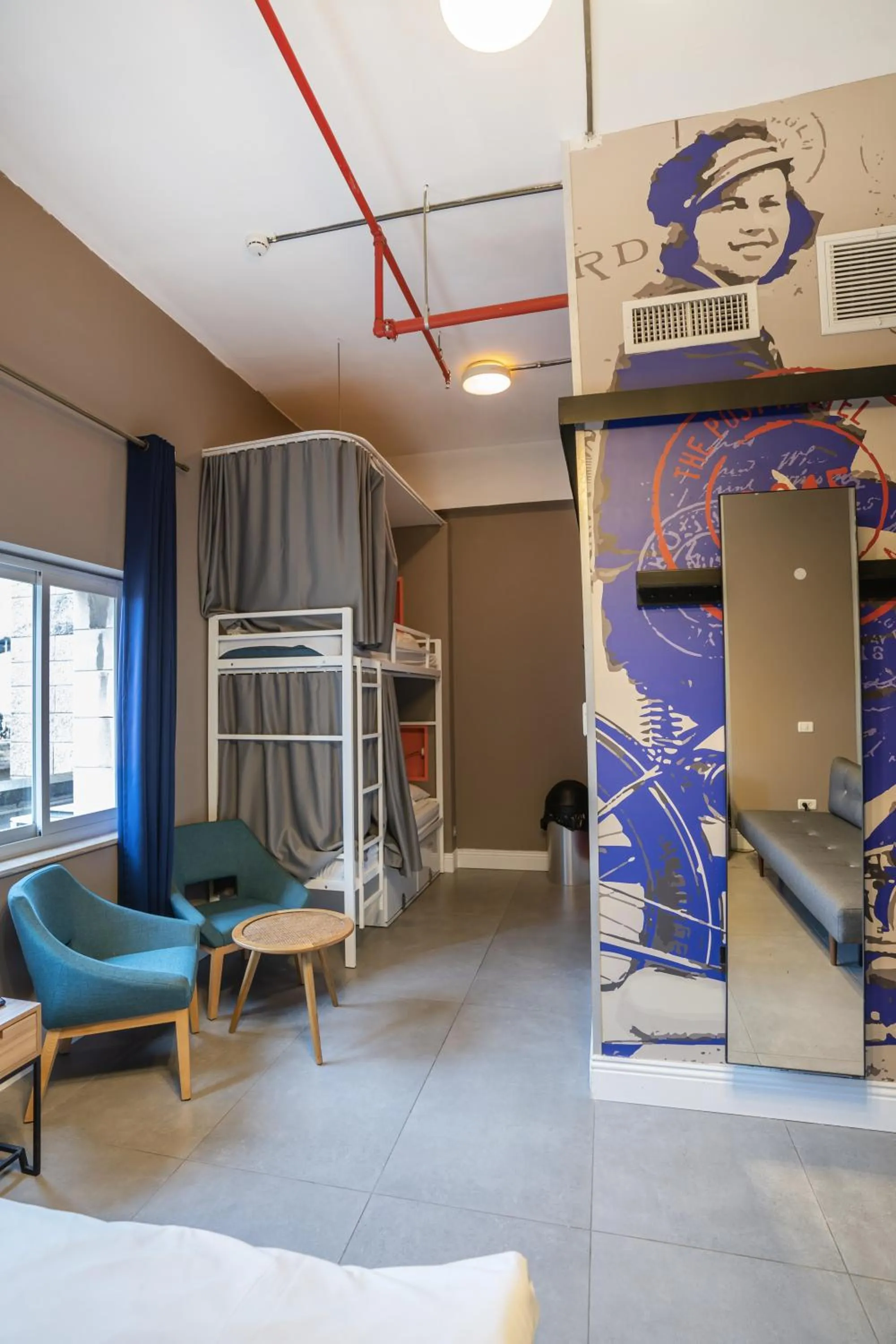 bunk bed, Bed in The Post Hostel Jerusalem