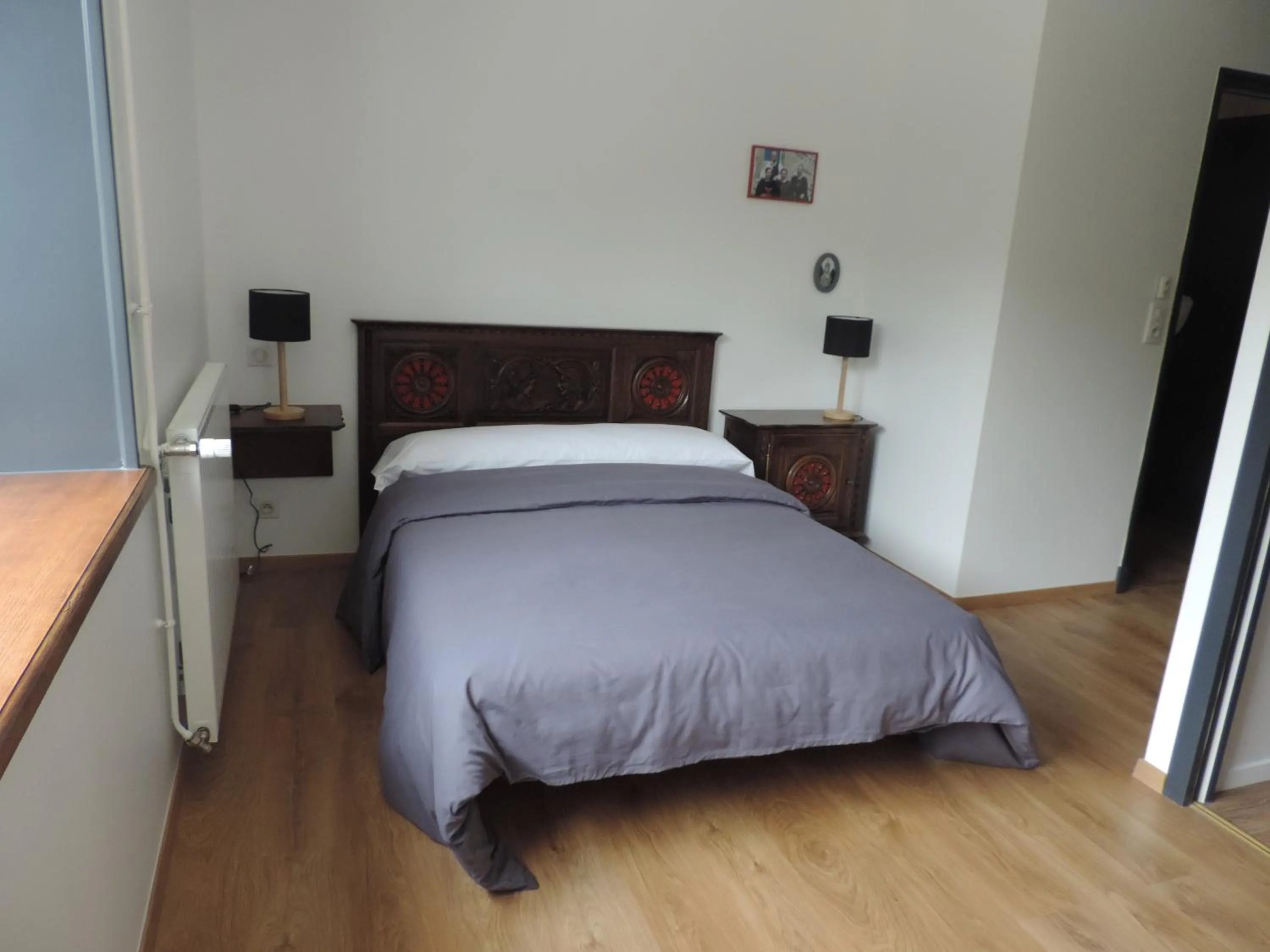 Bedroom, Bed in Le Bouthiry