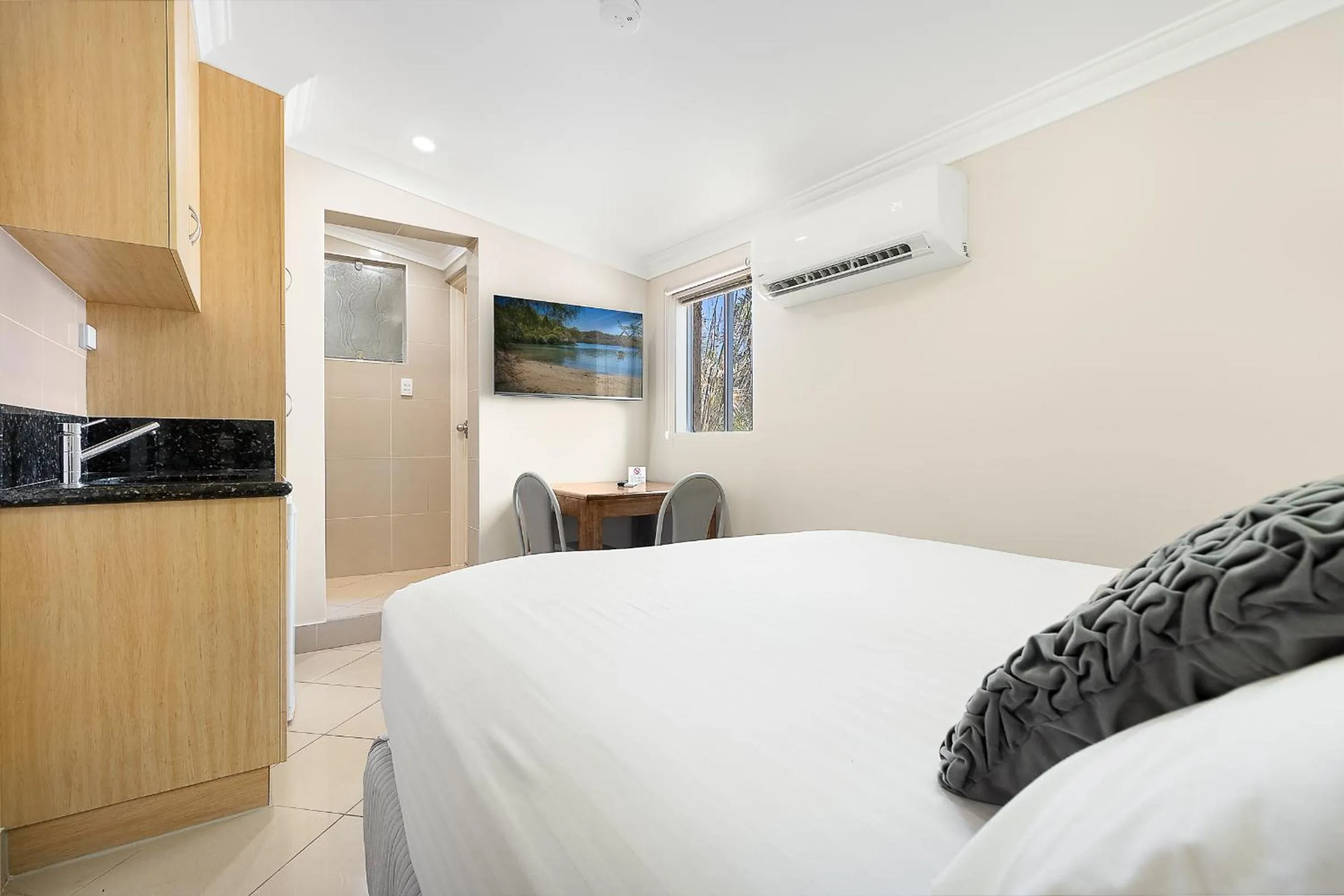 Bed in Point Samson Resort