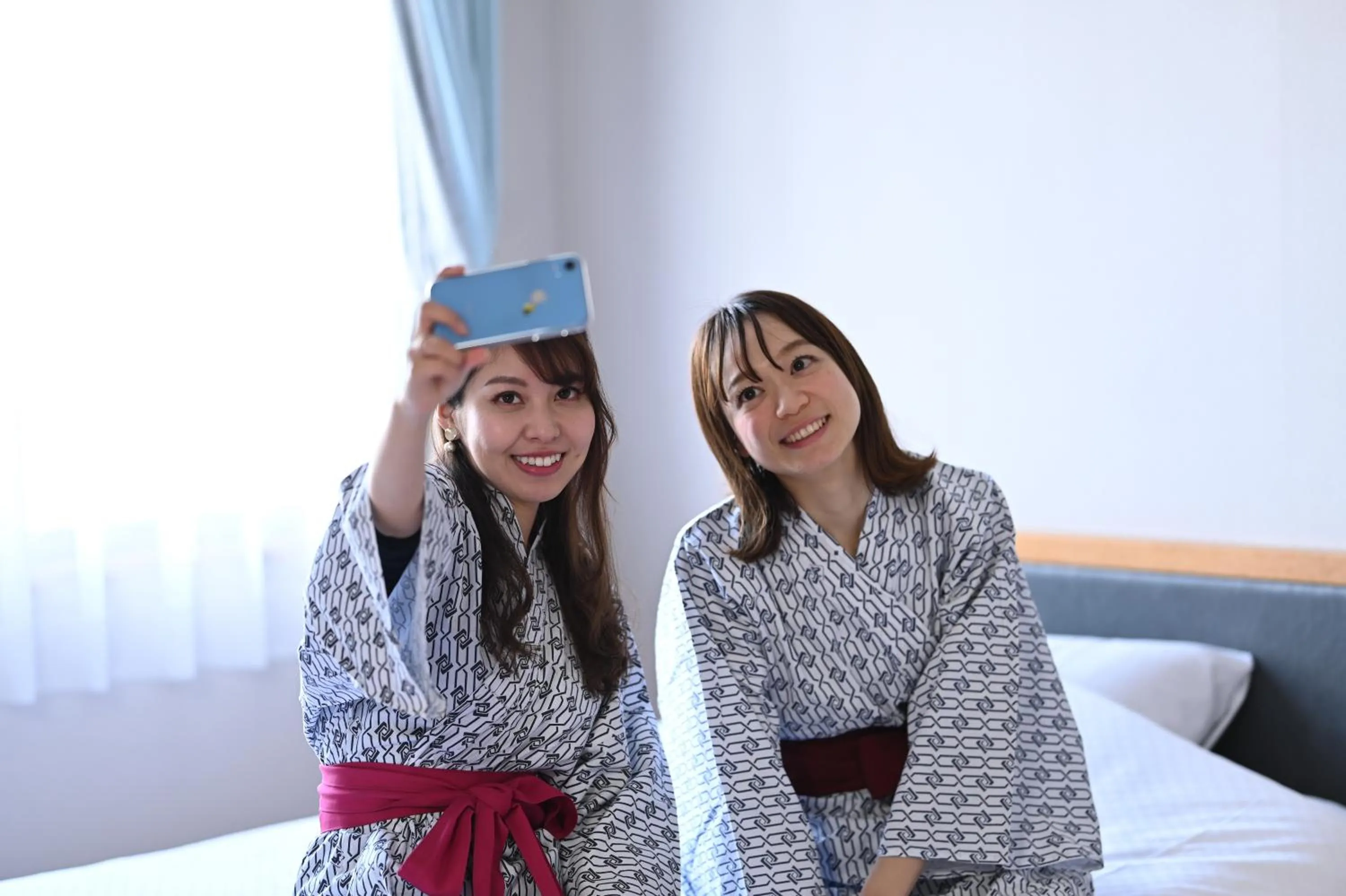 People, Bed in Hotel Sunresort Shirahama