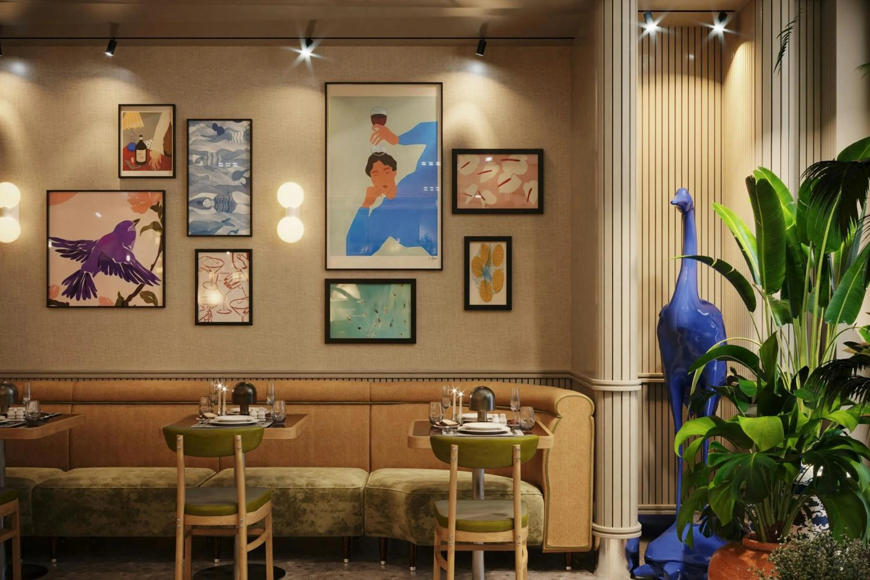 Breakfast in Aloft Istanbul Karakoy