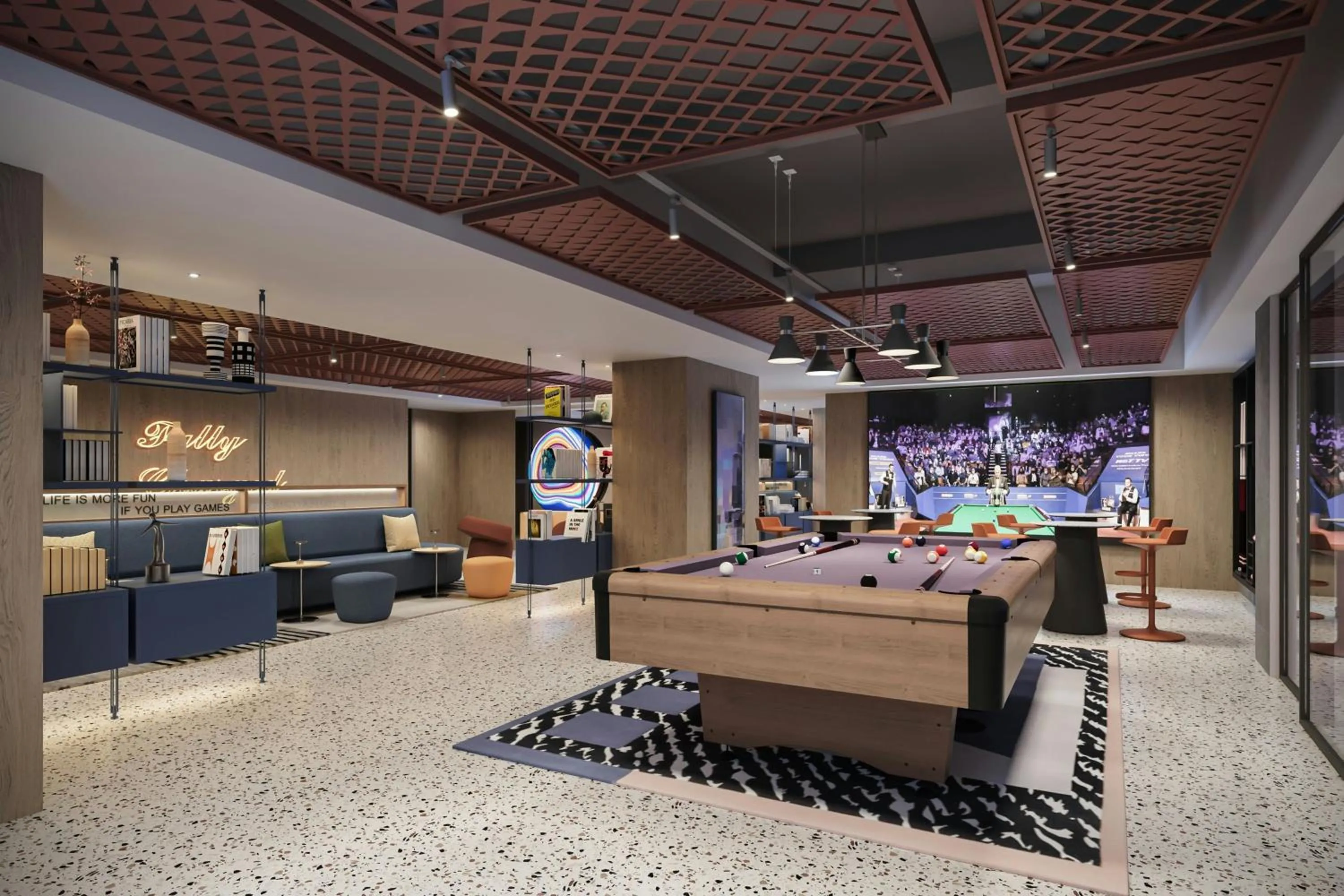 Lobby or reception in Aloft Istanbul Karakoy