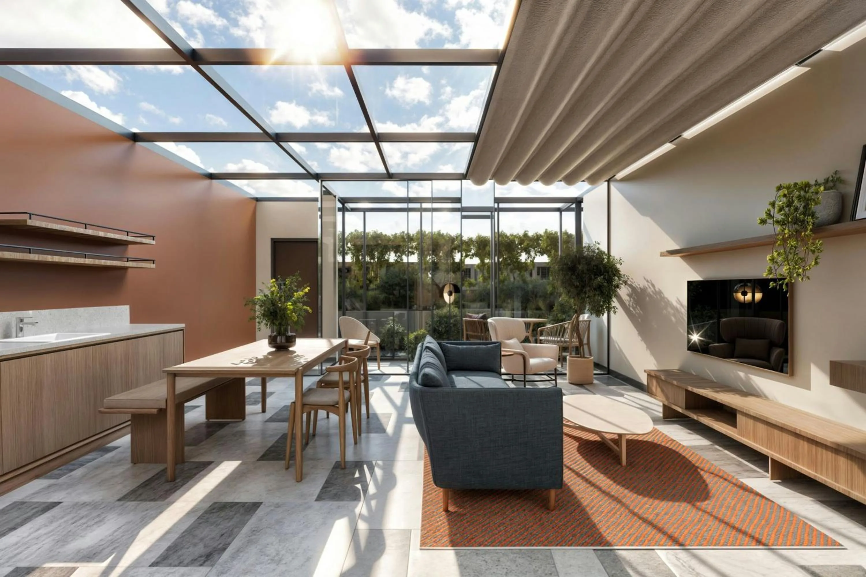 Bedroom in Aloft Istanbul Karakoy