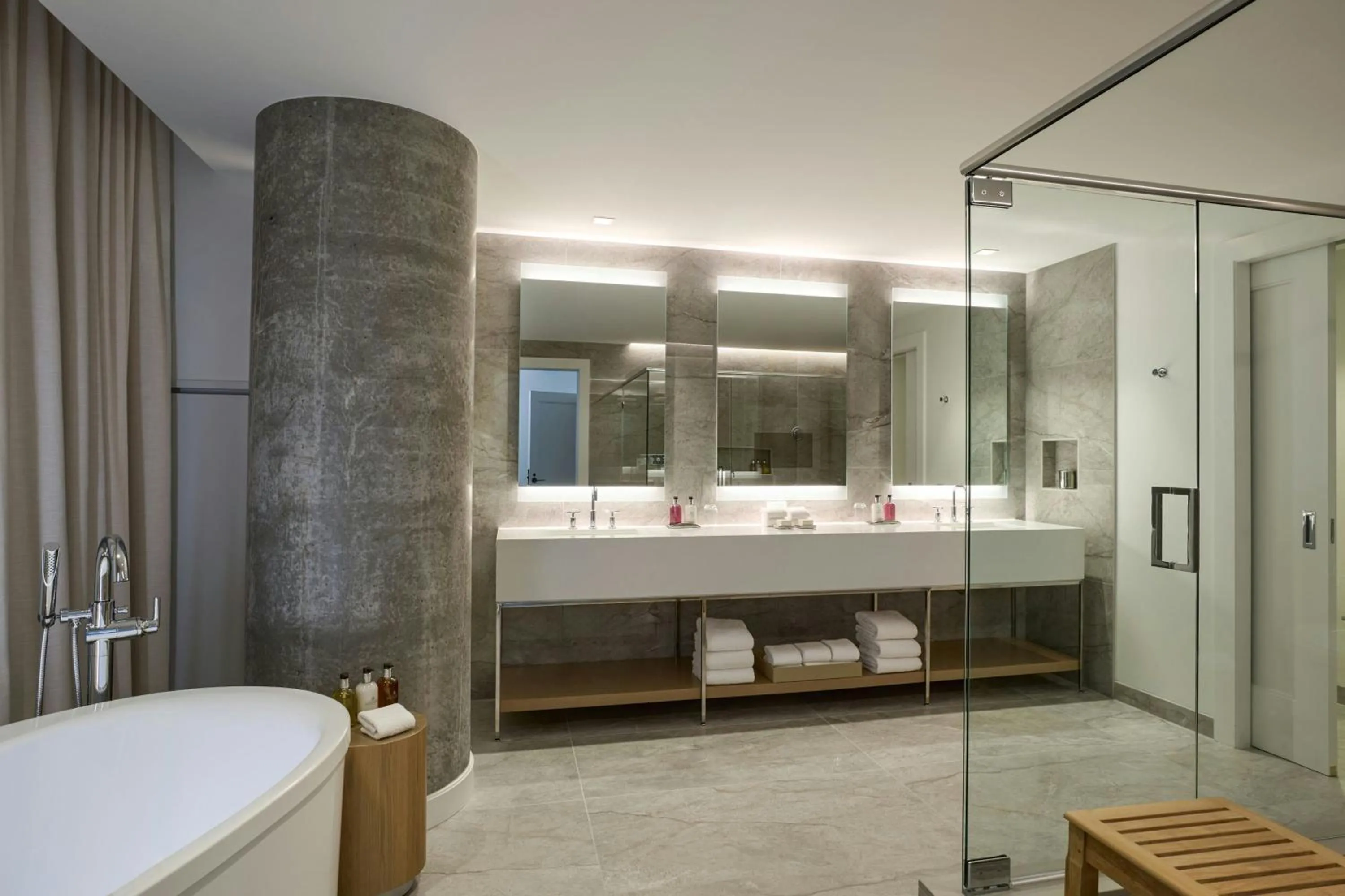 Bathroom in JW Marriott Reston Station