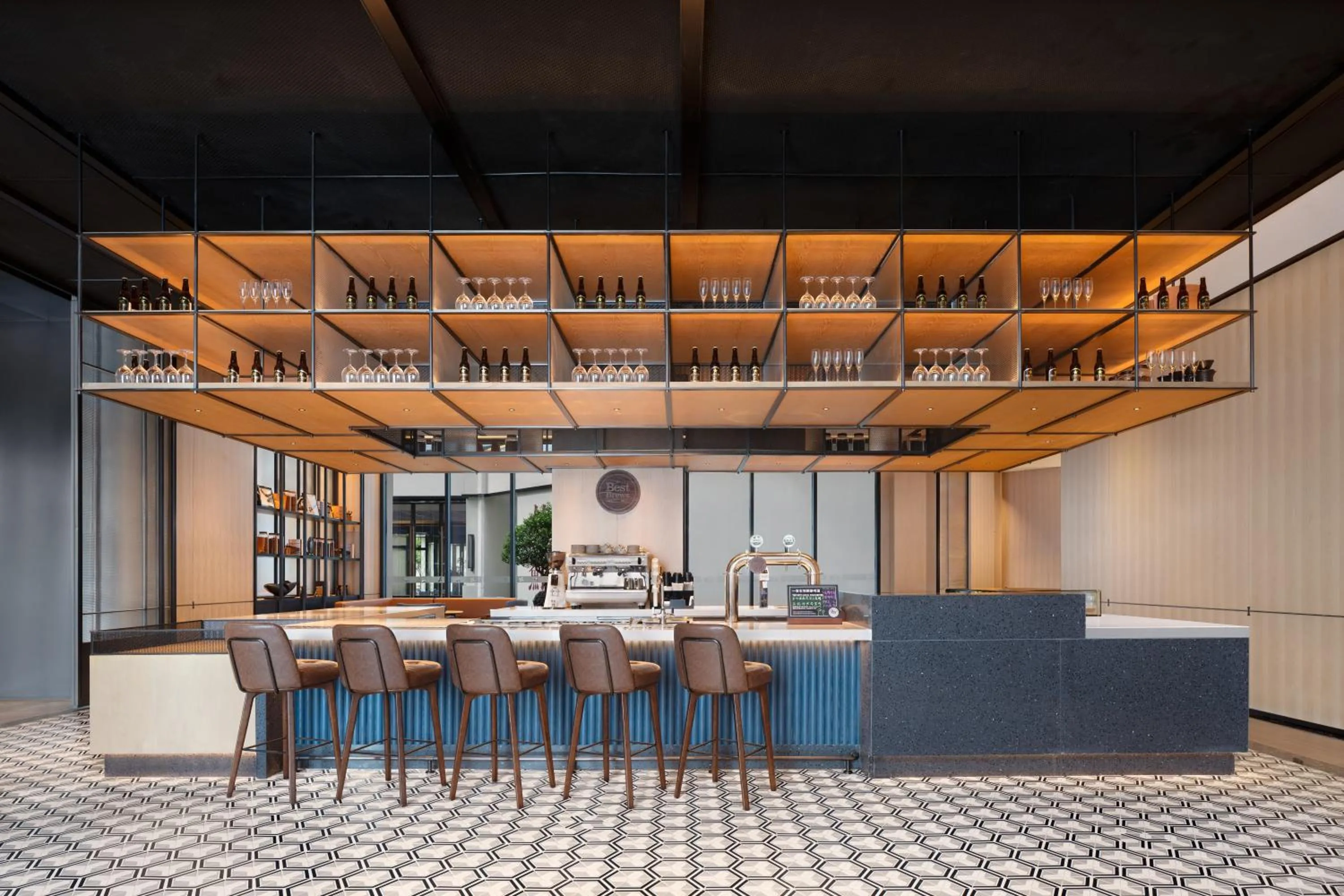 Lounge or bar in Four Points by Sheraton Suzhou Gusu