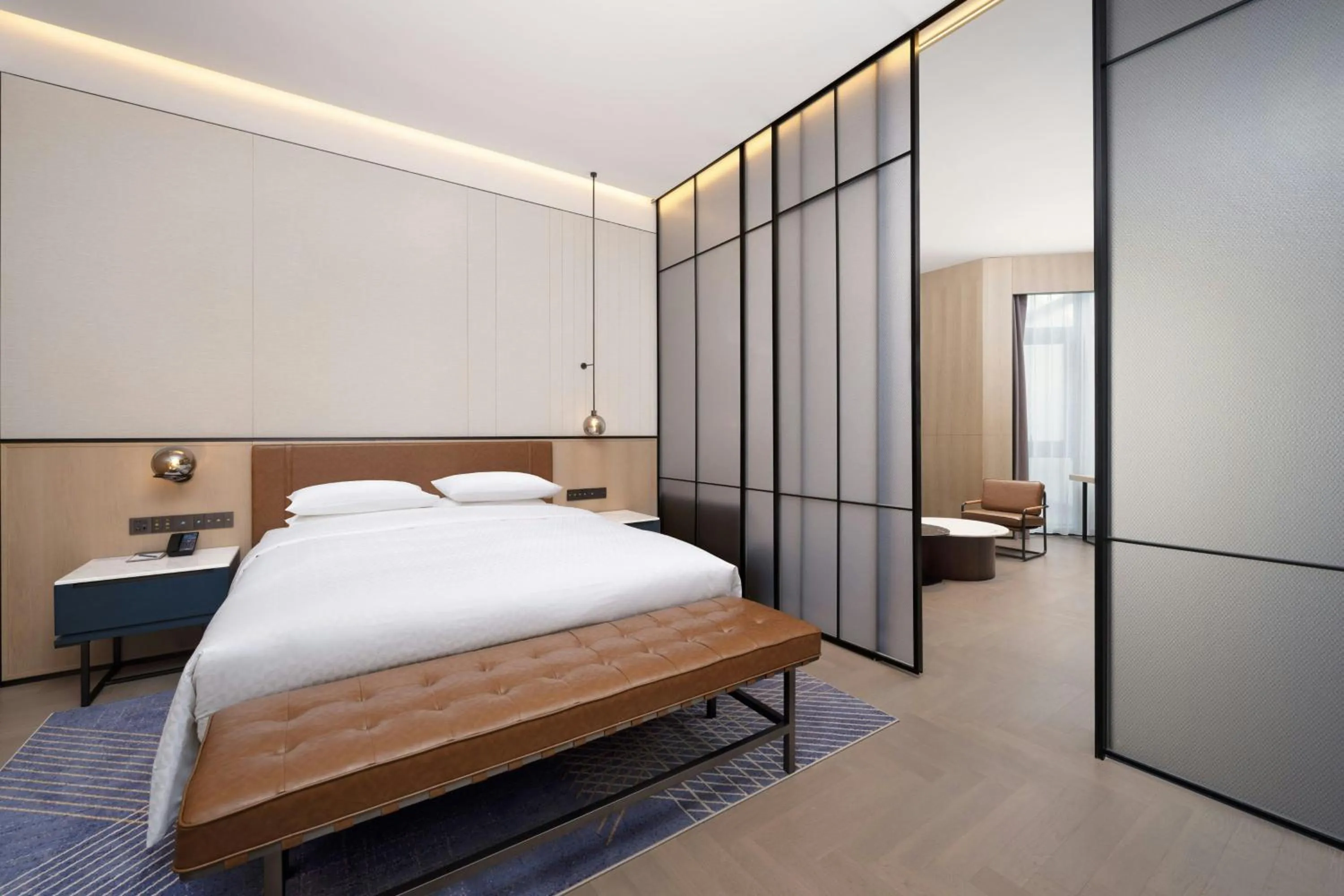 Photo of the whole room, Bed in Four Points by Sheraton Suzhou Gusu