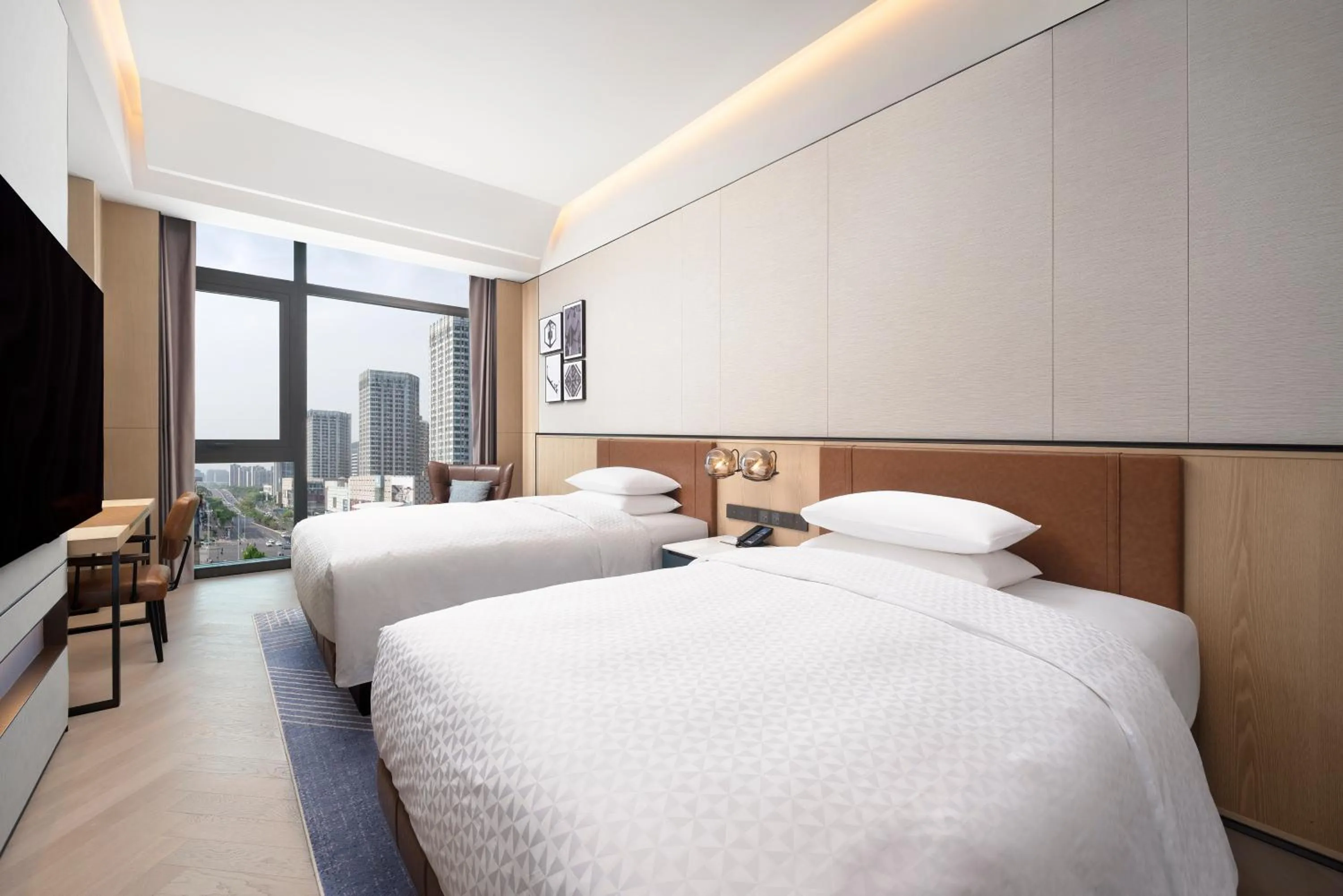 Bed in Four Points by Sheraton Suzhou Gusu
