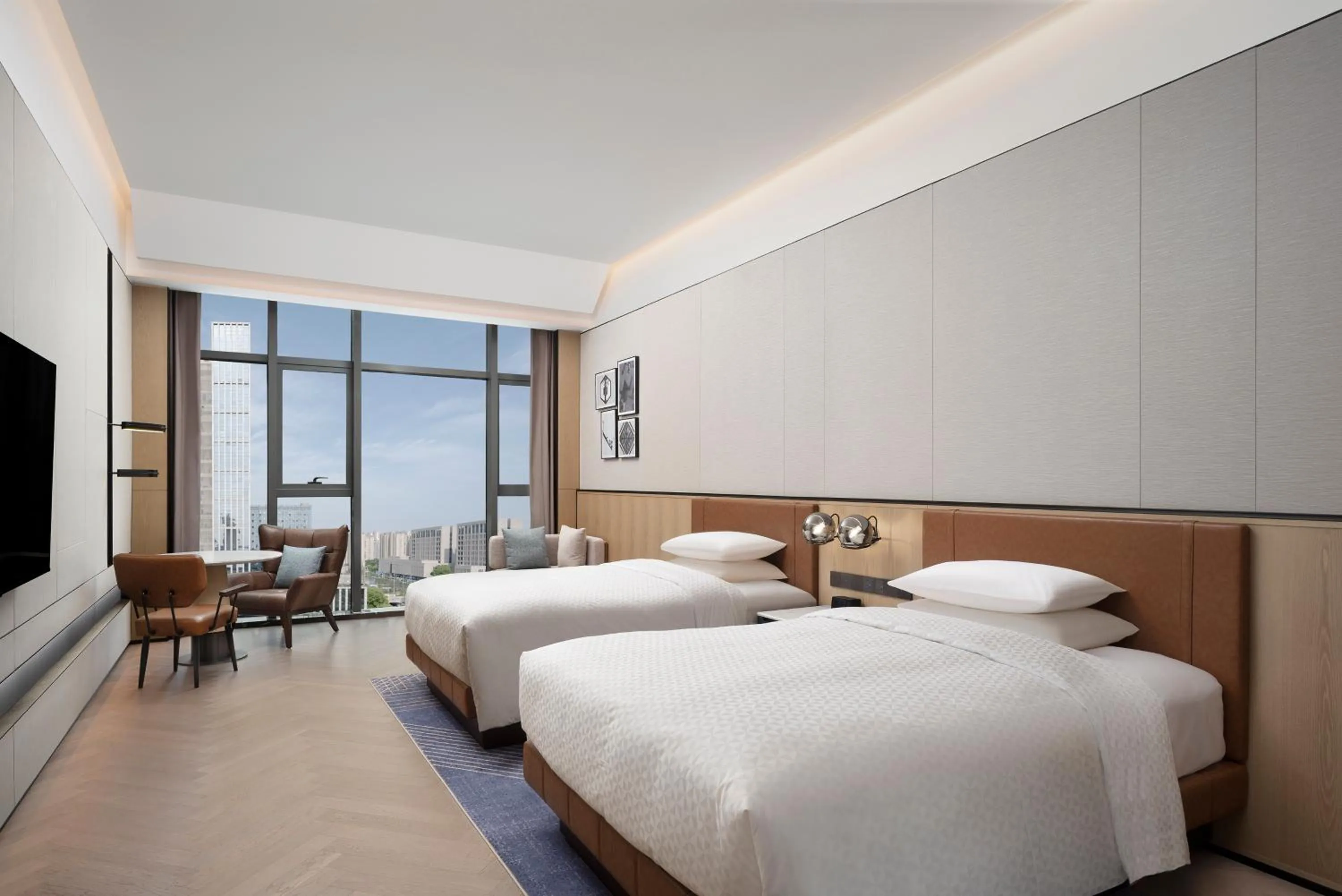 Bed in Four Points by Sheraton Suzhou Gusu